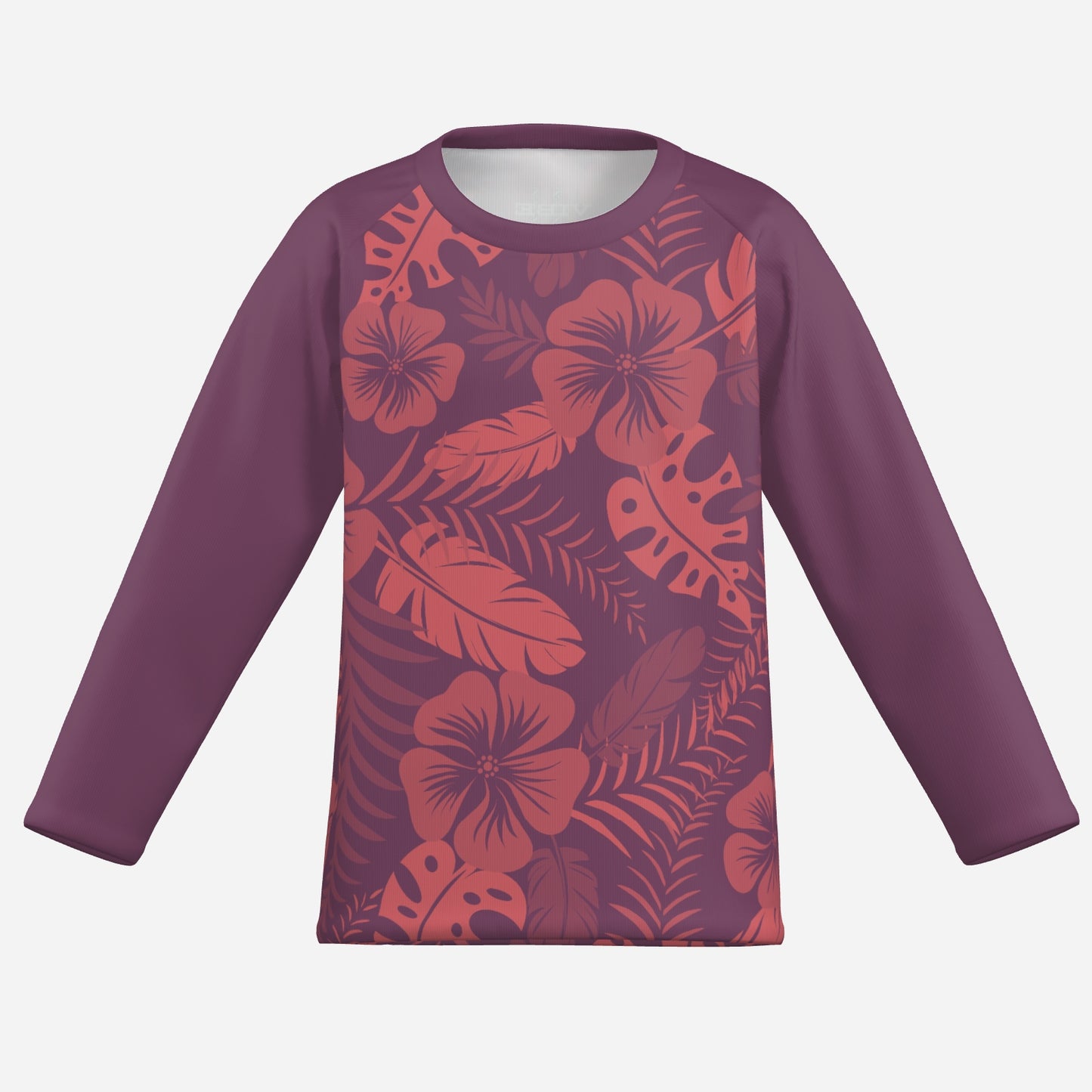 All-Over Print Girls Long Sleeve Pajamas "FijiVibe"