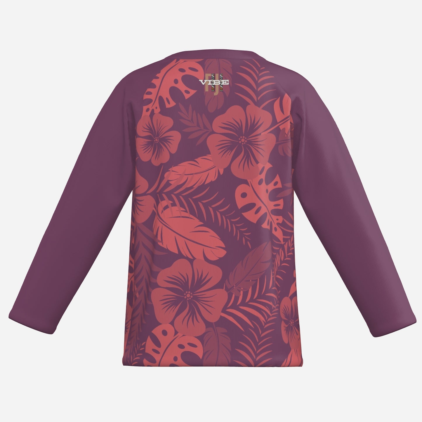 All-Over Print Girls Long Sleeve Pajamas "FijiVibe"
