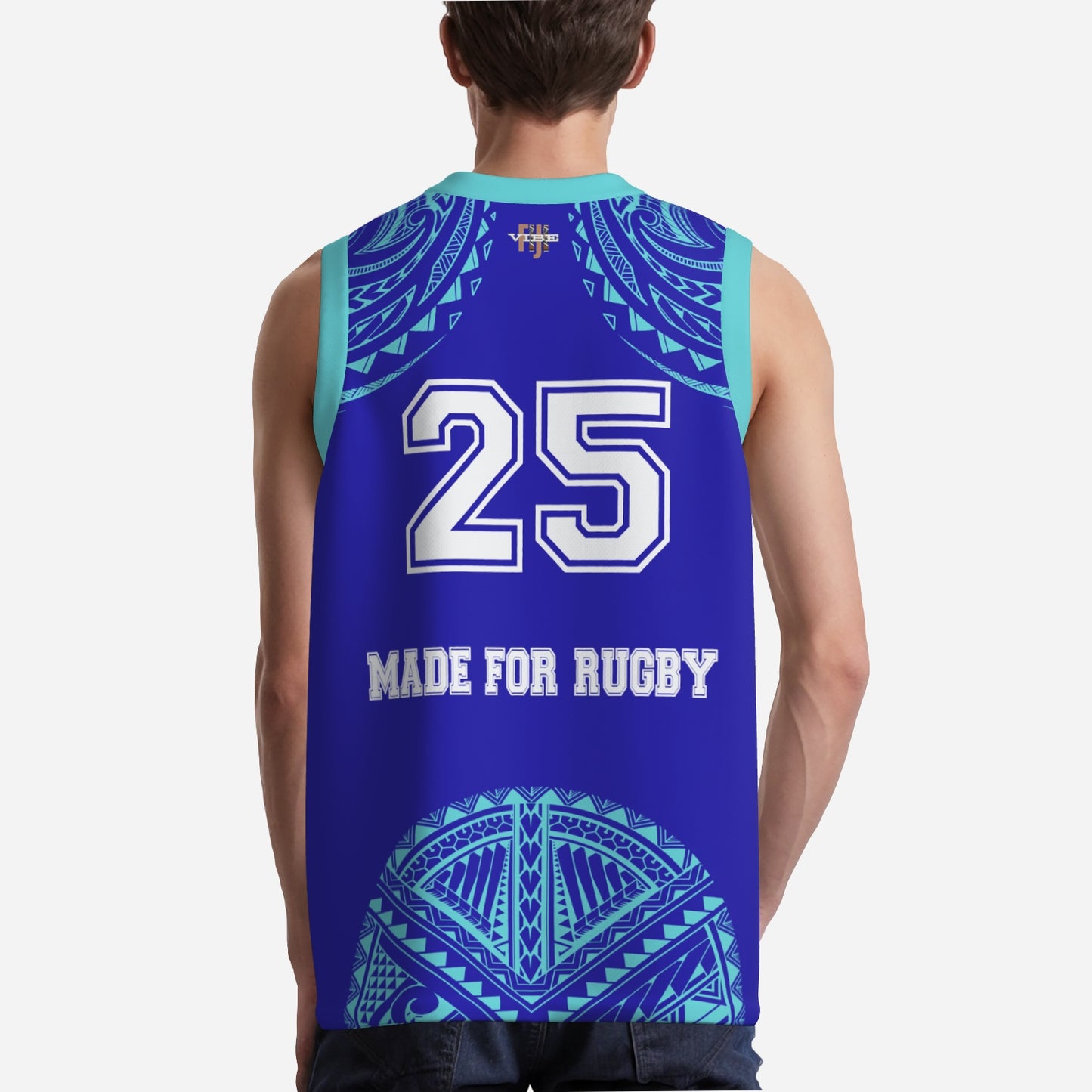 All-Over Print Men's Athletic Tank Top Basketball Jersey - FijiVibe "Fijian Drua"