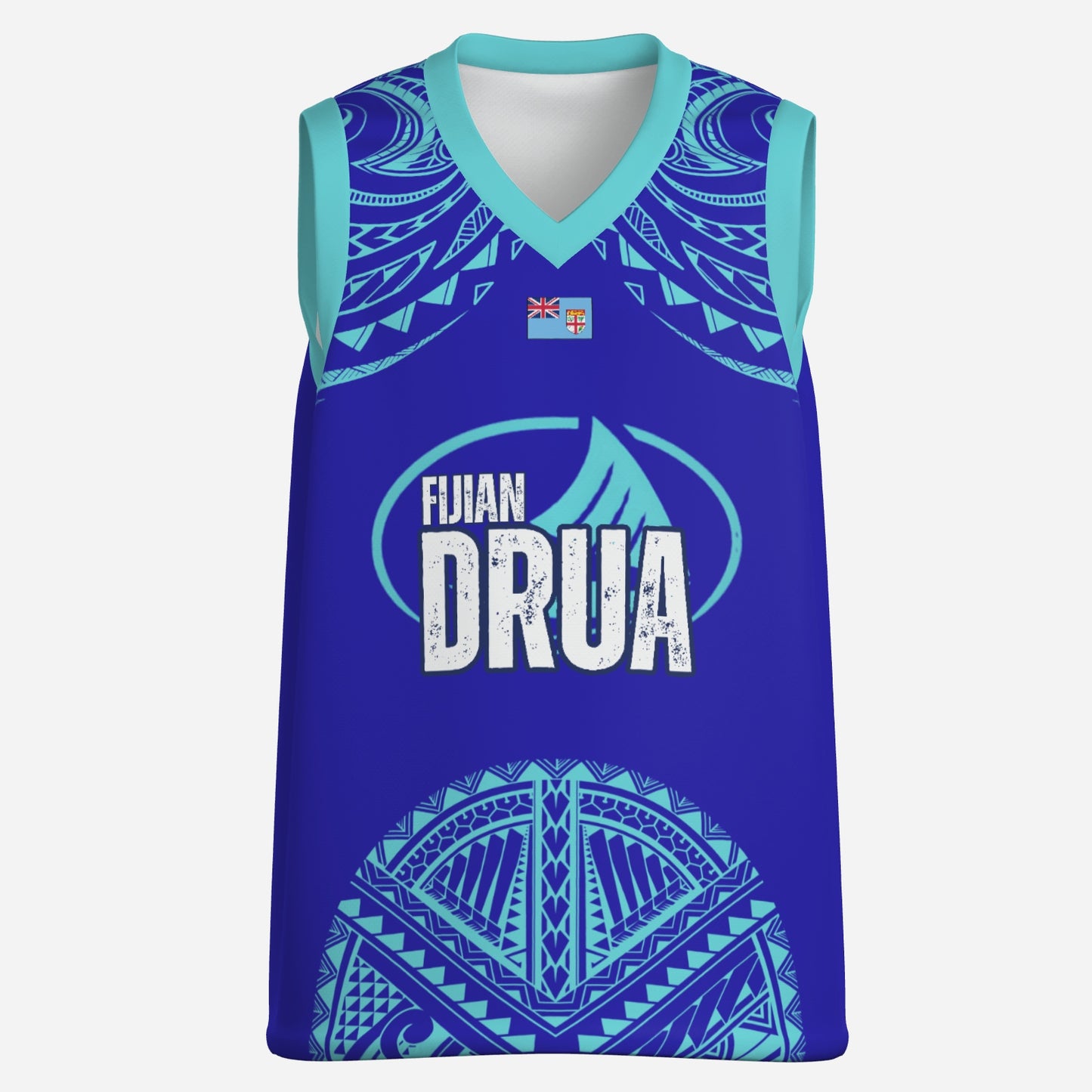 All-Over Print Men's Athletic Tank Top Basketball Jersey - FijiVibe "Fijian Drua"