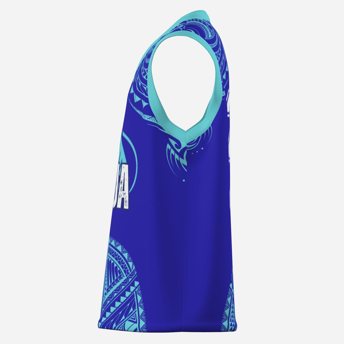 All-Over Print Men's Athletic Tank Top Basketball Jersey - FijiVibe "Fijian Drua"