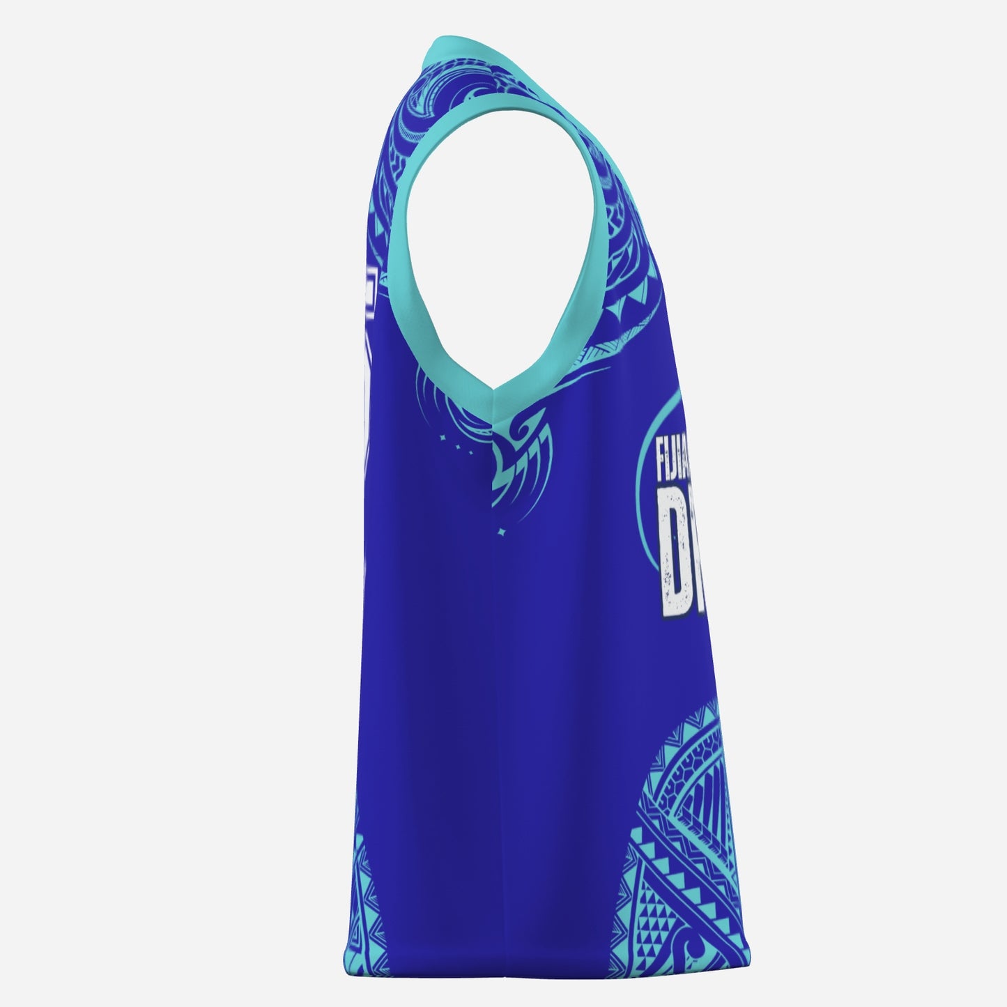 All-Over Print Men's Athletic Tank Top Basketball Jersey - FijiVibe "Fijian Drua"