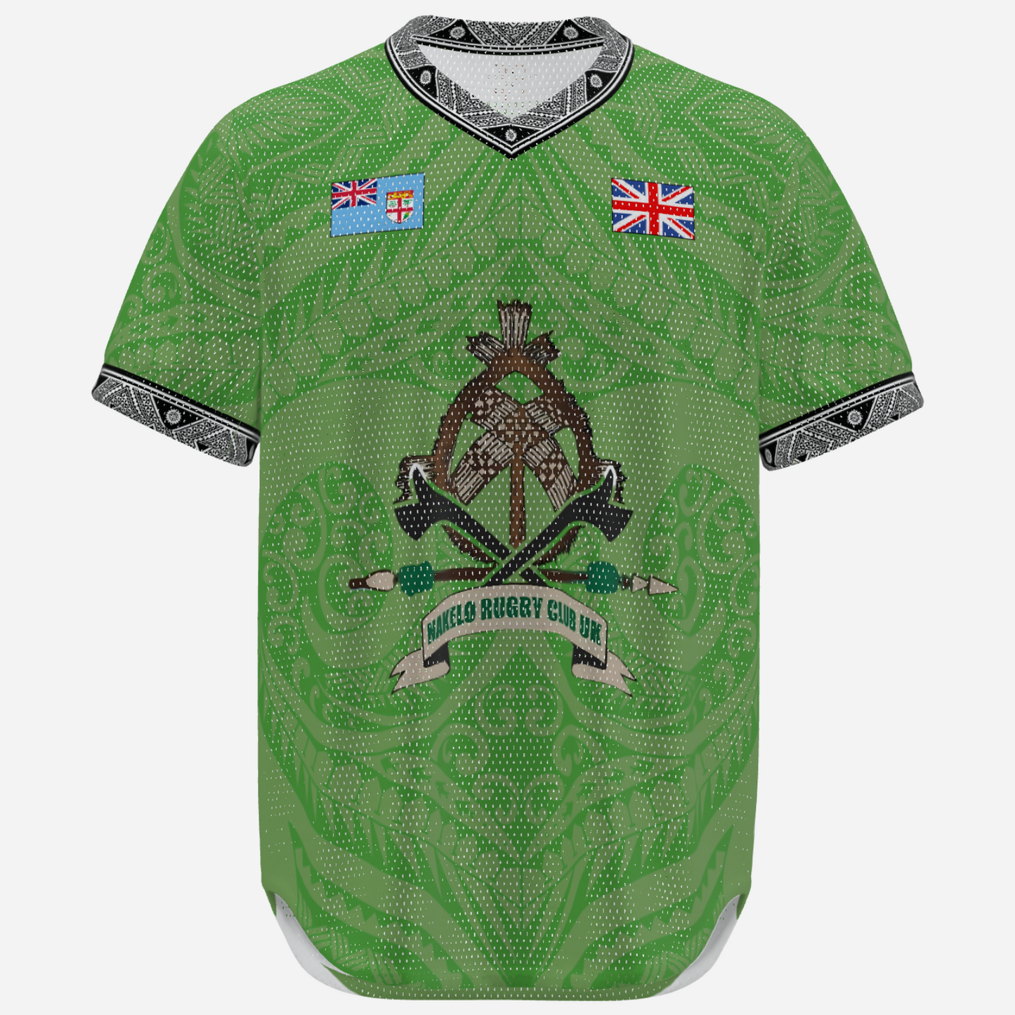 All-Over Men's Athletic T-Shirt Jersey - FijiVibe "Nakelo Rugby UK"