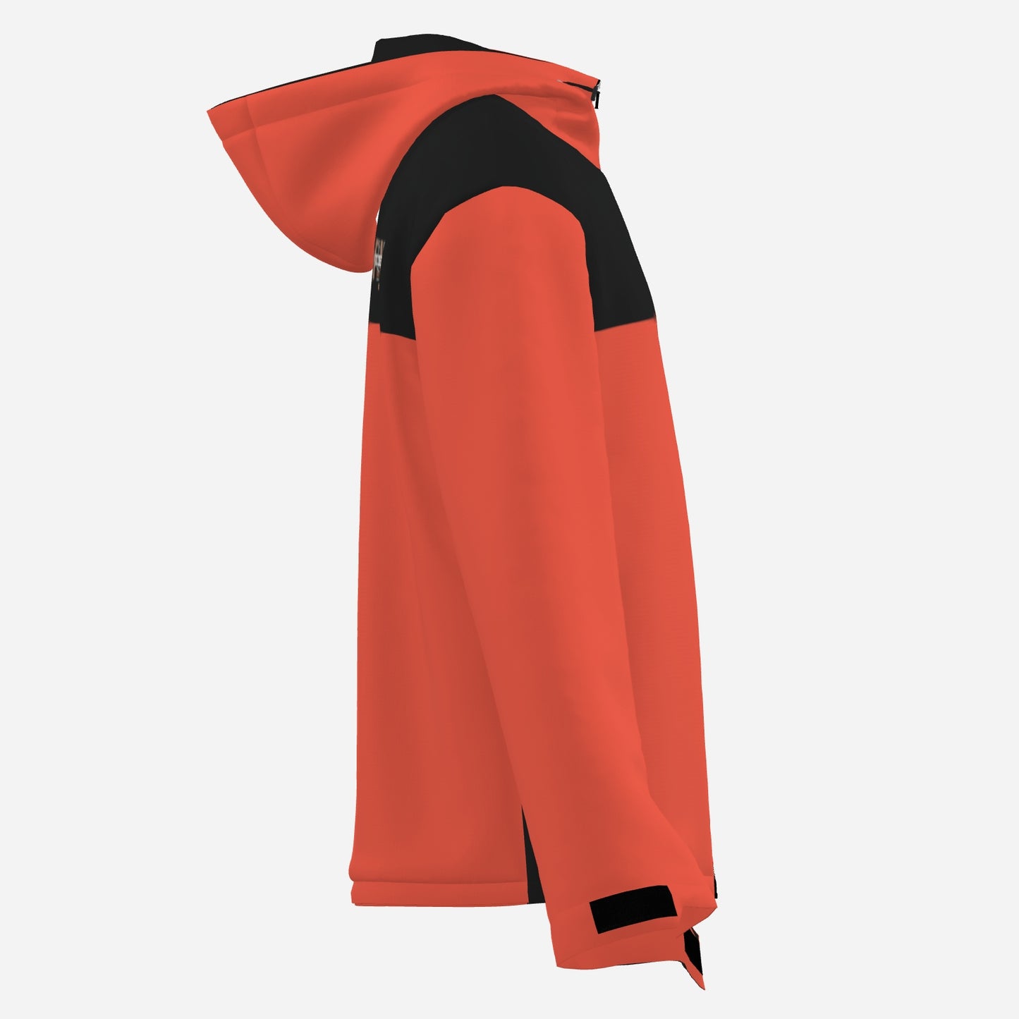 "FijiVibe" (Burnt Orange) Men's Double Layer Windproof Zipper Jacket