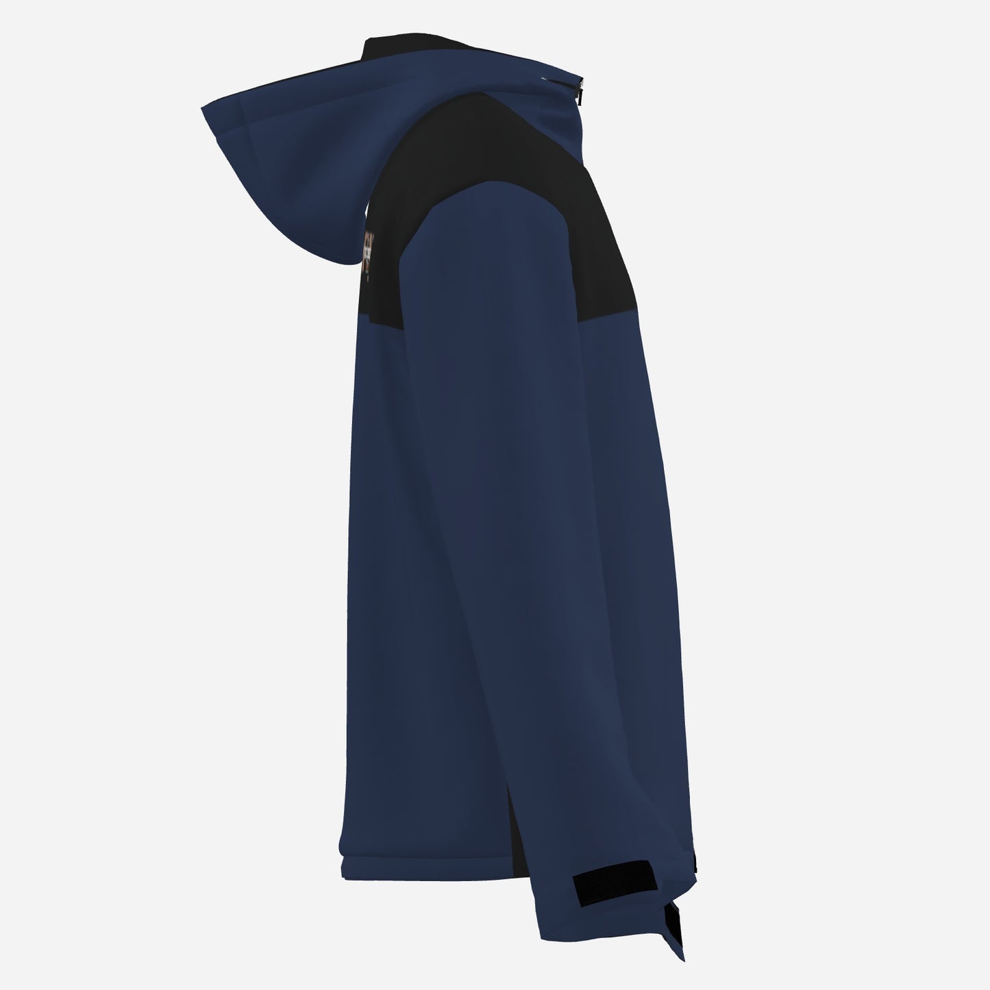 "FijiVibe" (Dark Blue) Men's Double Layer Windproof Zipper Jacket