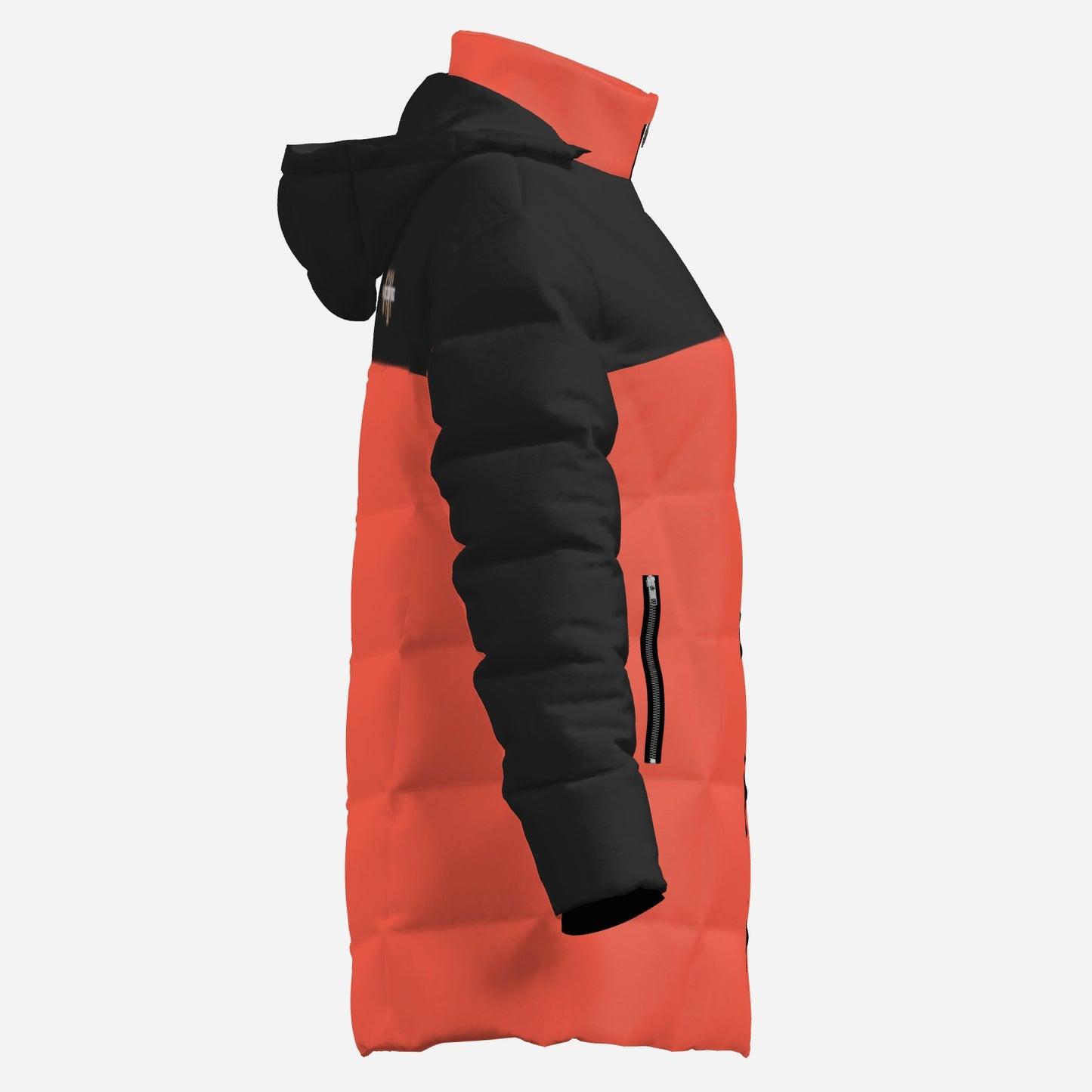 "FijiVibe" (Burnt Orange) Women's Zipper Thicken Jacket Coat