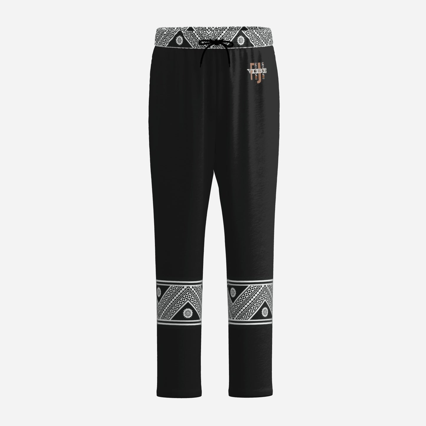 "FijiVibe" (Black) UPF50+ Men's Outdoor Lightweight Splash Pants
