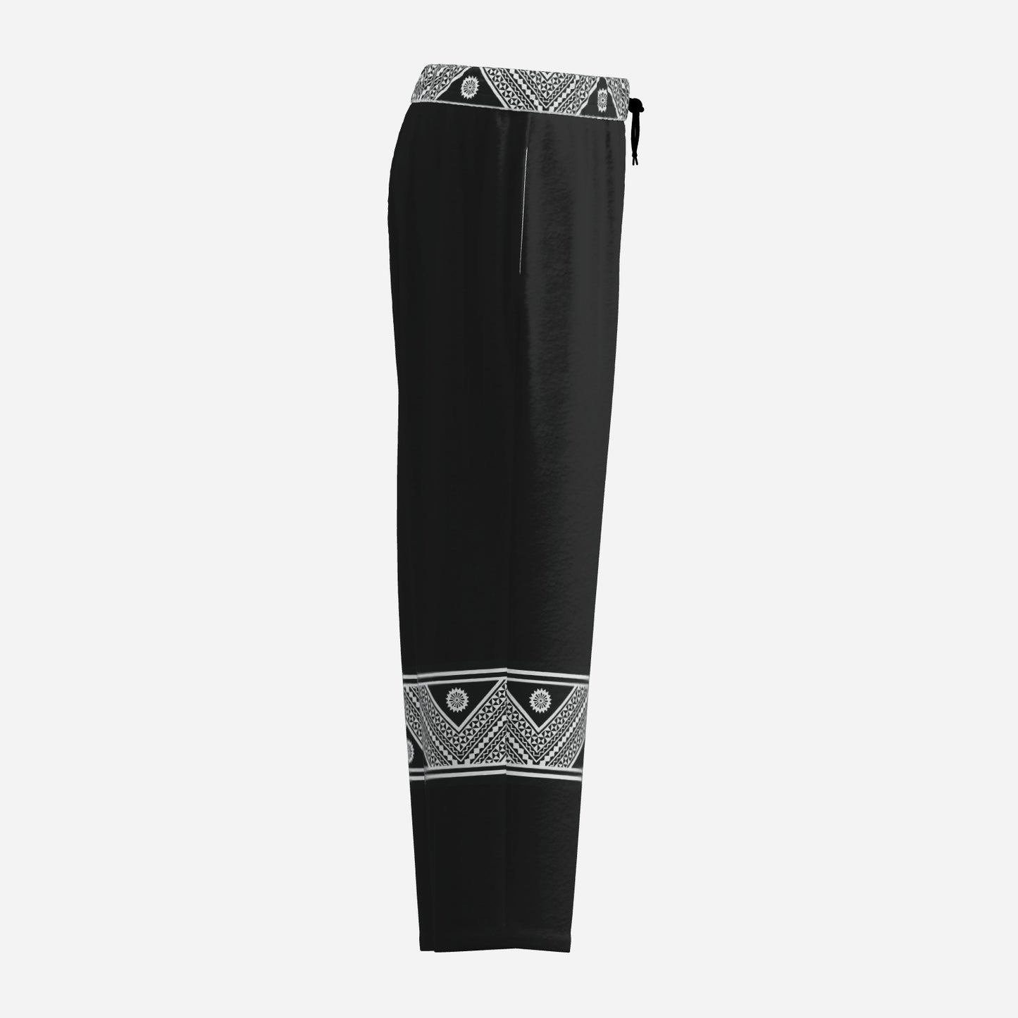 "FijiVibe" (Black) UPF50+ Men's Outdoor Lightweight Splash Pants