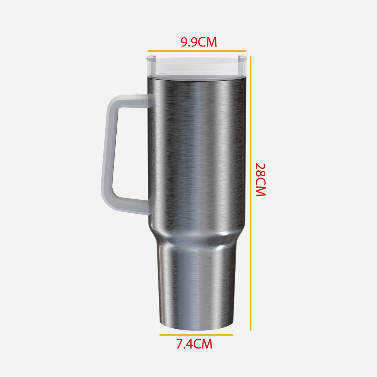 All-Over Print 40 oz Tumbler with Handle and Flip Straw - FijiVibe "Fijian Drua"