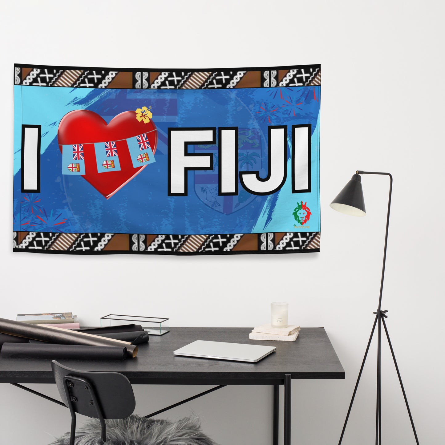 "I Love Fiji" Flag