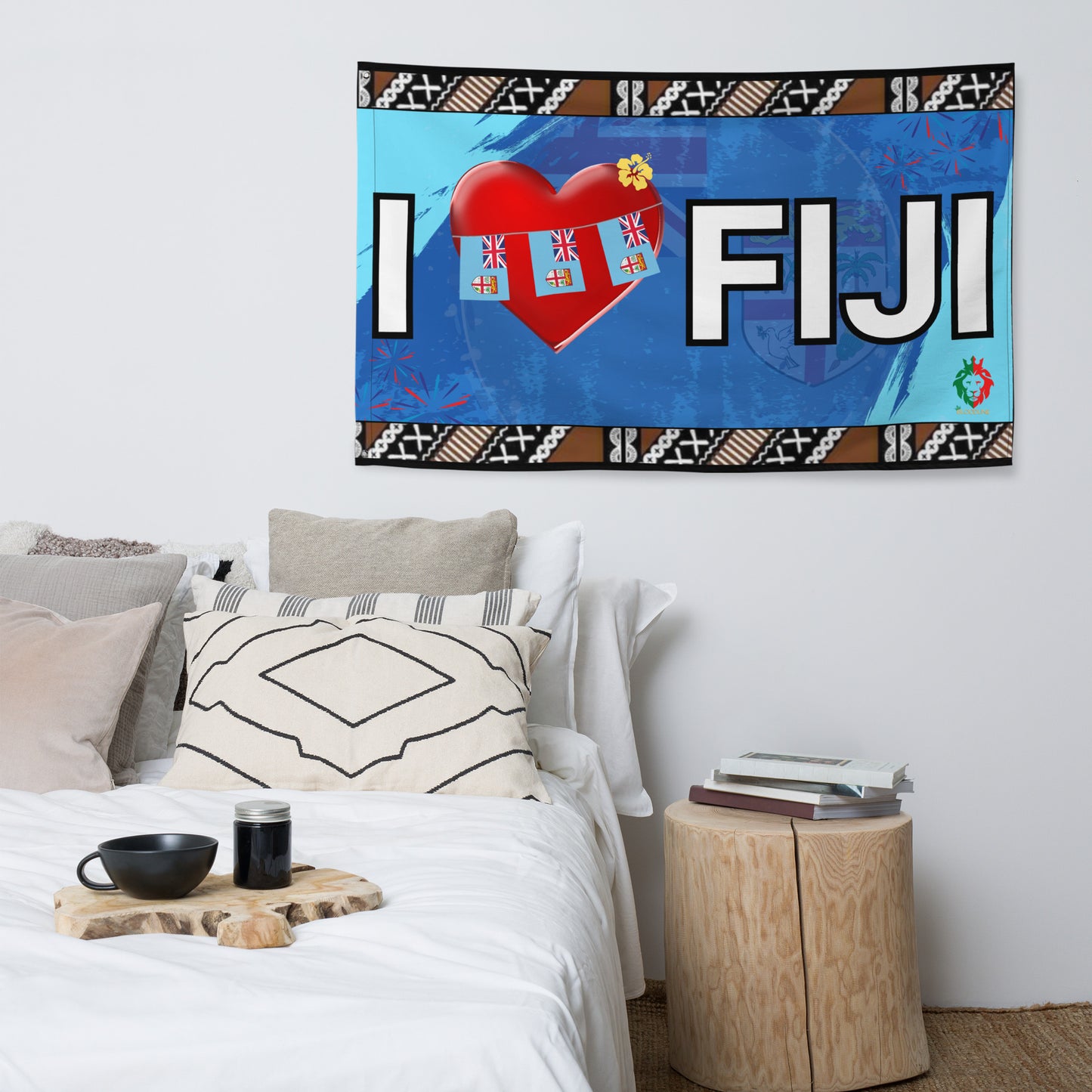"I Love Fiji" Flag