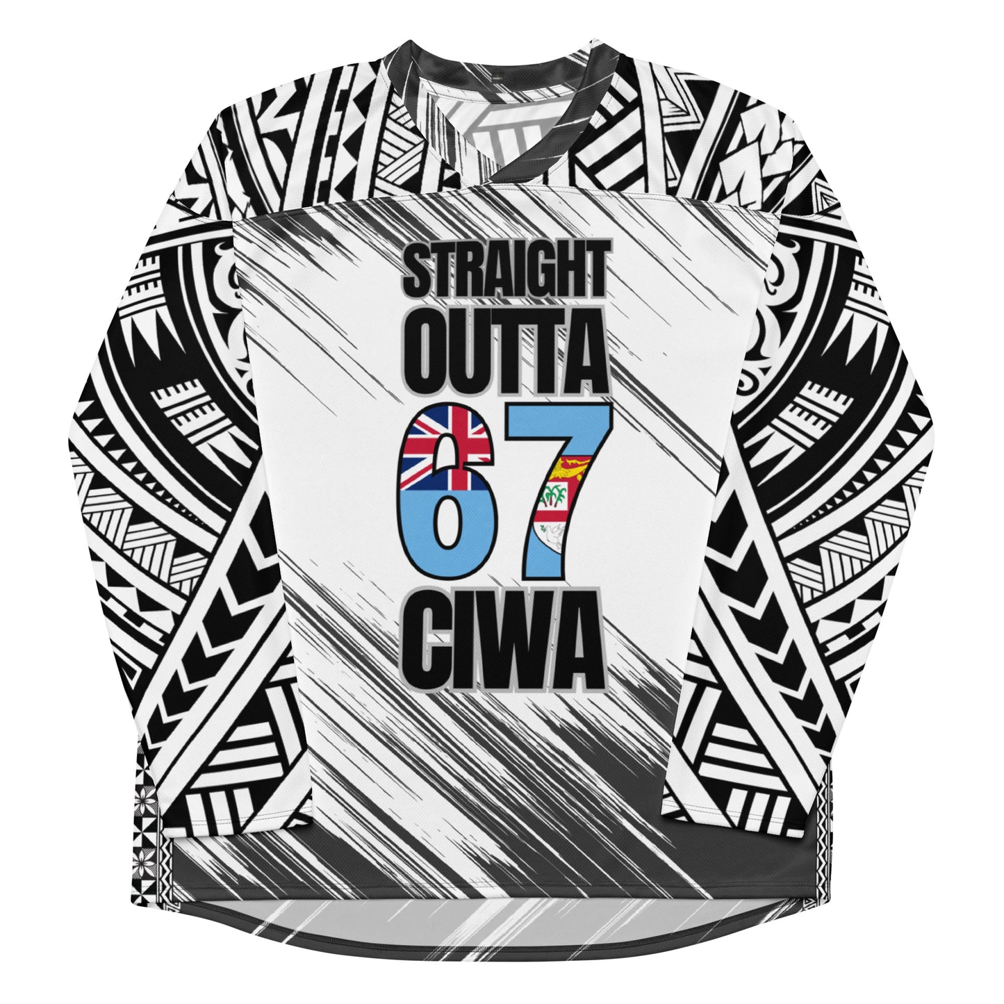 Recycled hockey fan jersey