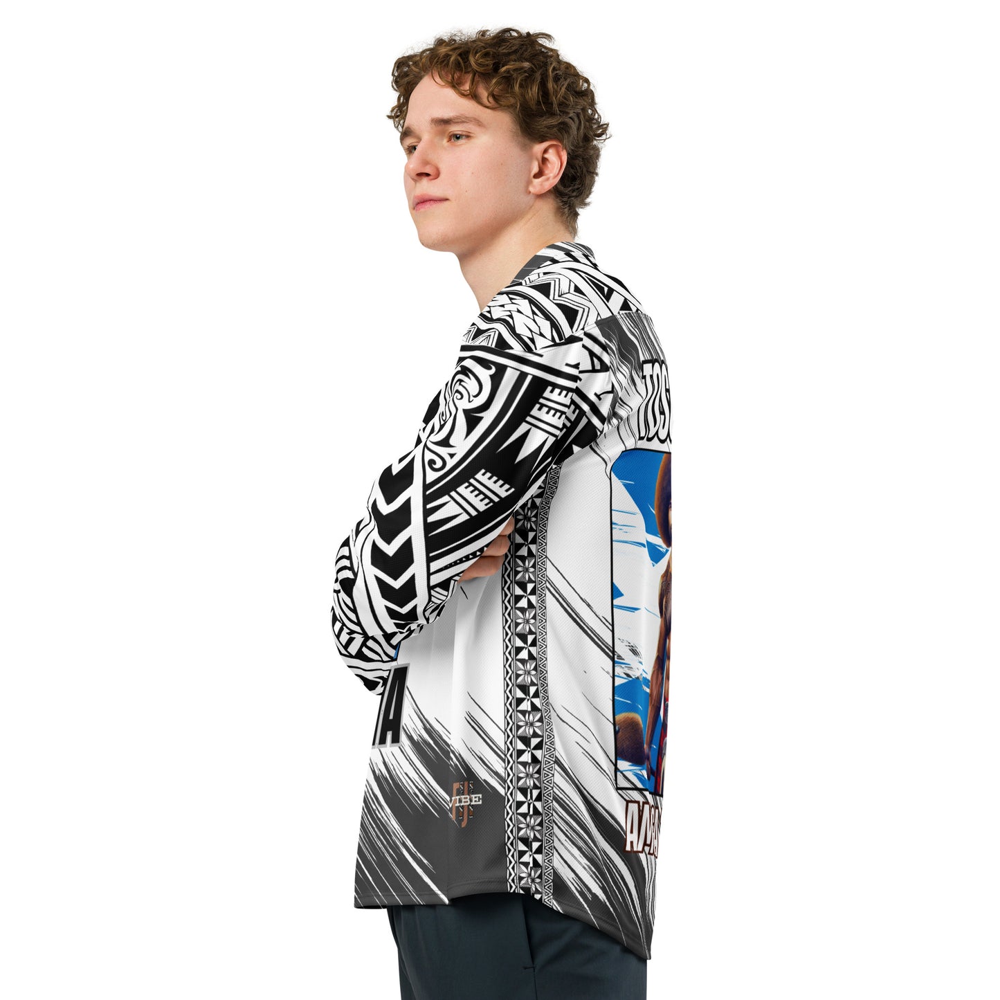 Recycled hockey fan jersey