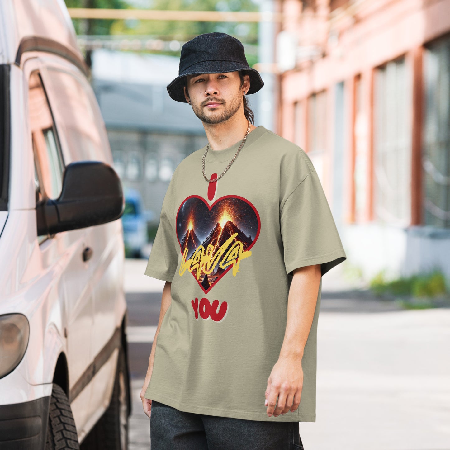Oversized faded t-shirt