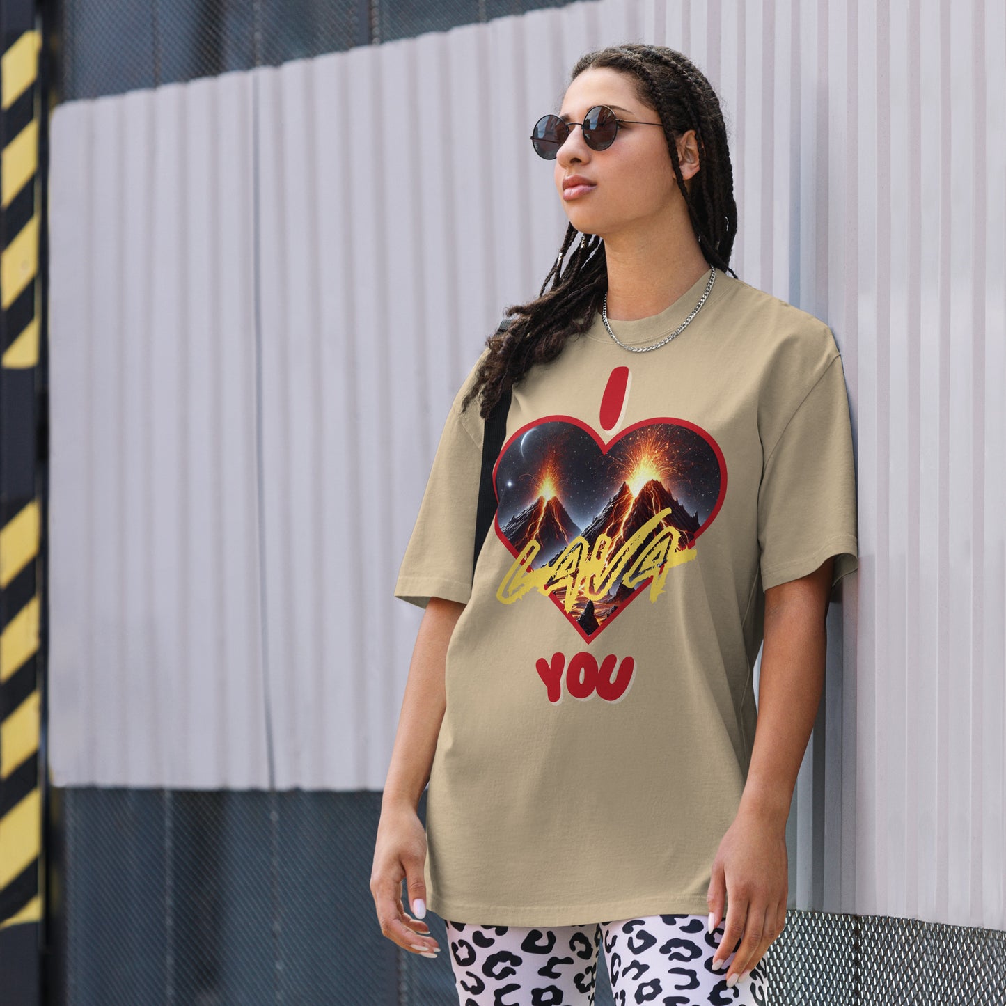Oversized faded t-shirt