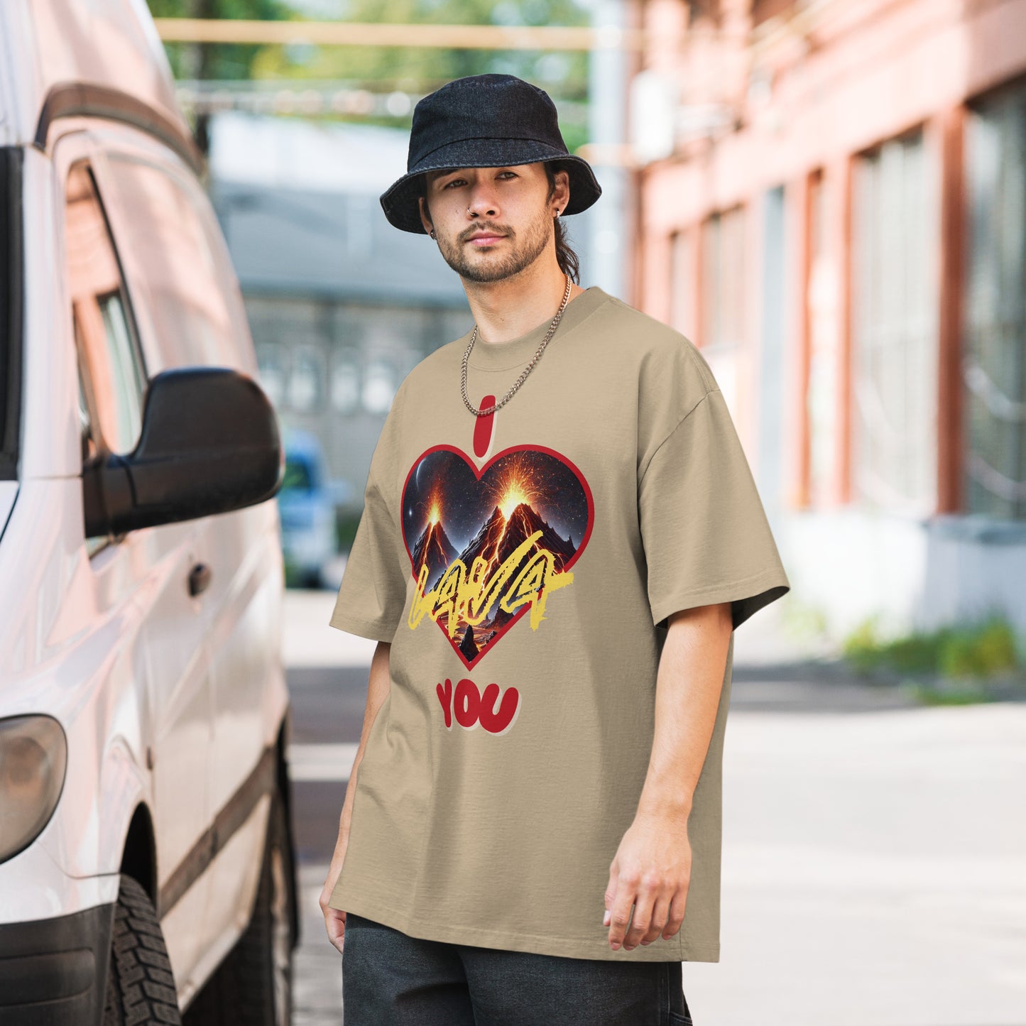 Oversized faded t-shirt