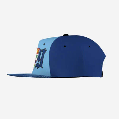 Unisex Flat Brim Baseball Cap - 6seven9 Royal Blue