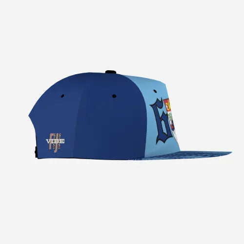 Unisex Flat Brim Baseball Cap - 6seven9 Royal Blue