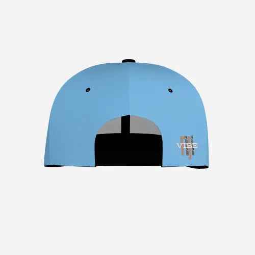 Unisex Flat Brim Baseball Cap - 6seven9 Sky Blue