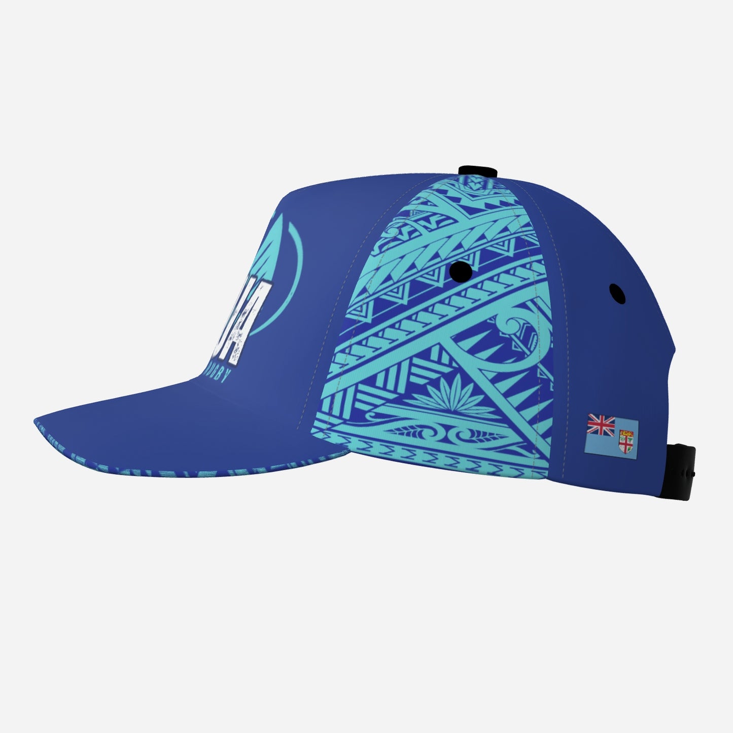 All-Over Print Unisex Peaked Cap - FijiVibe "Made for Rugby"