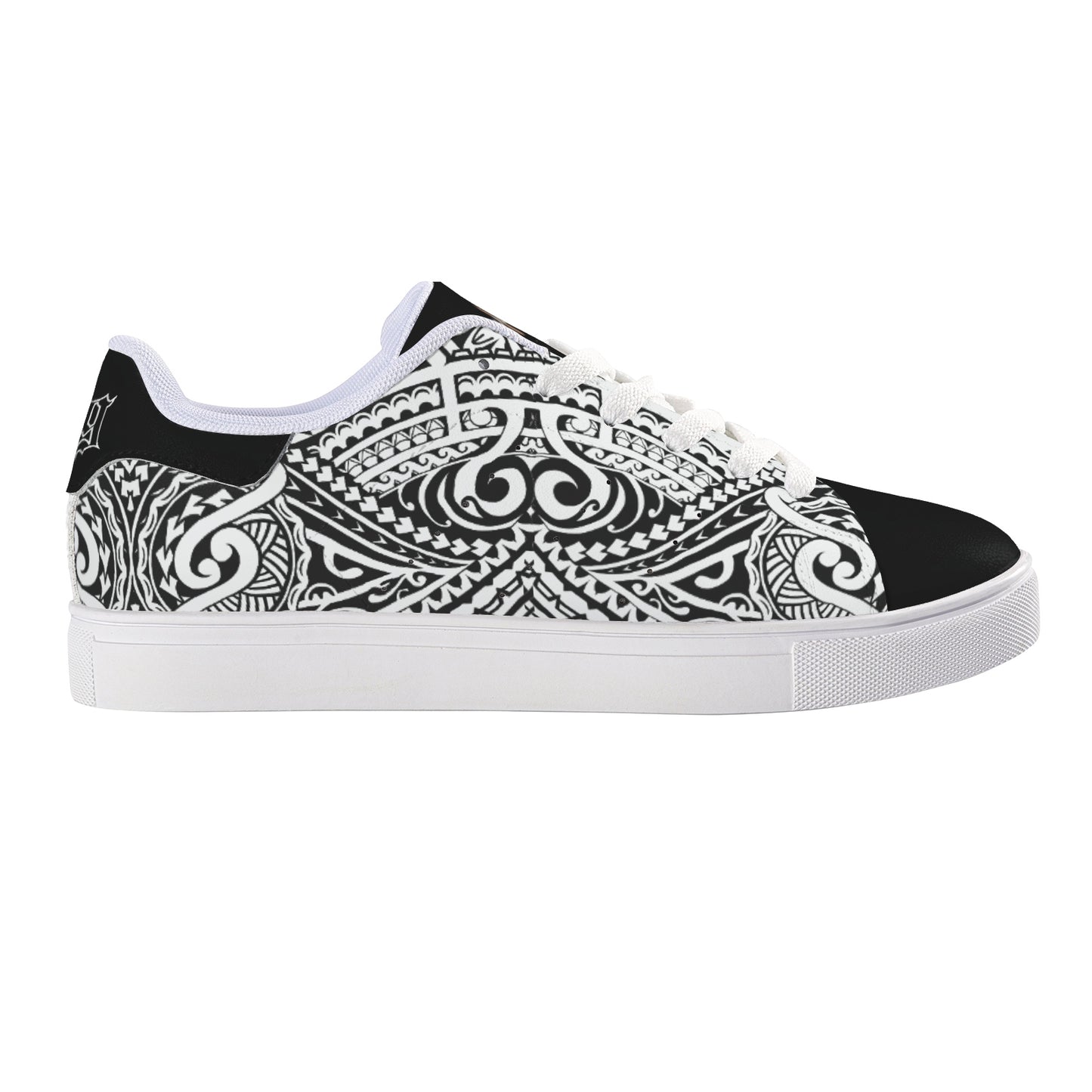 FijiVibe "6seven9" Black Tribal Unisex Sneaker Shoes