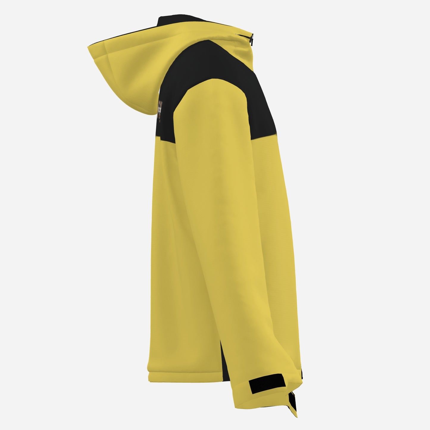 "FijiVibe" (Yellow) Men's Double Layer Windproof Zipper Jacket