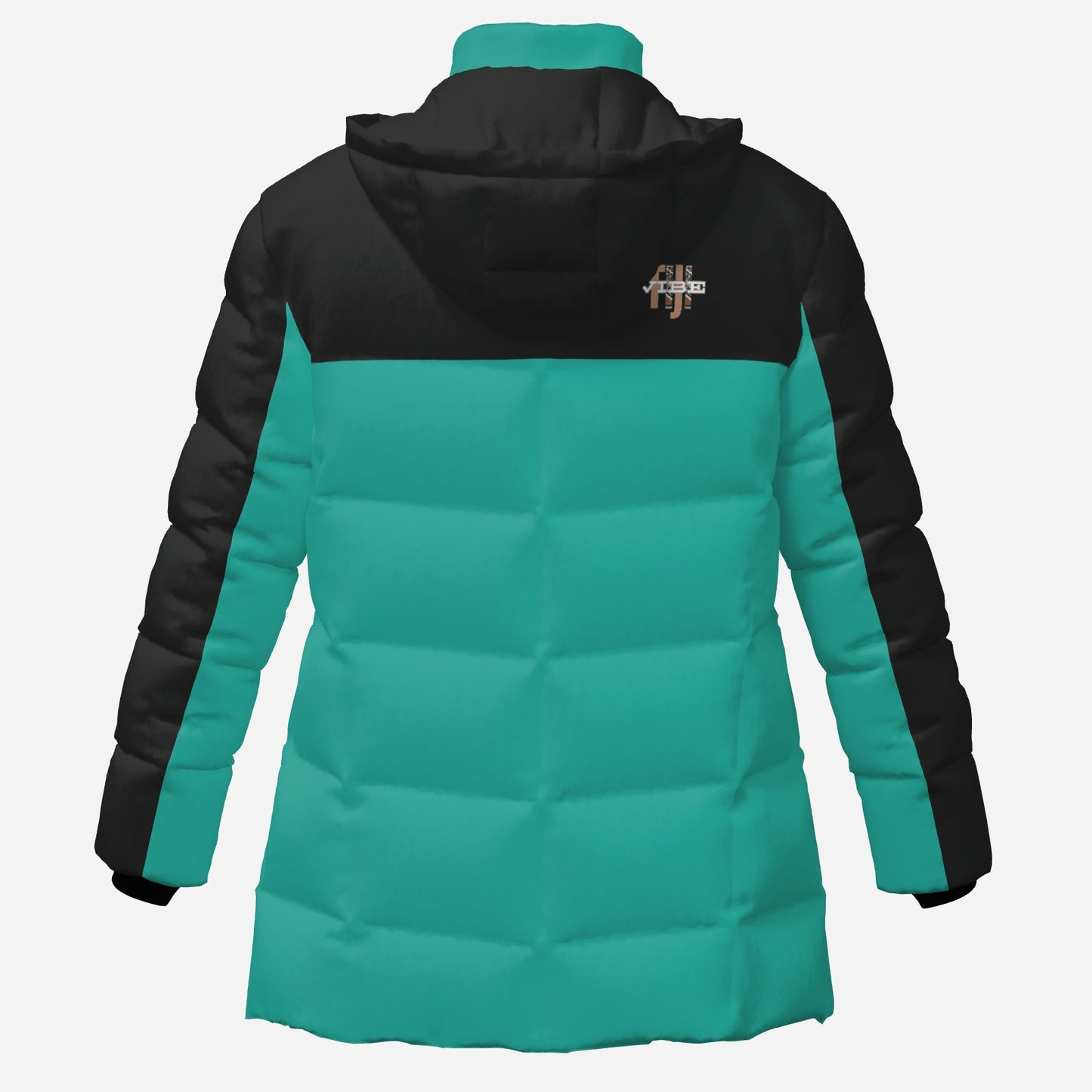 "FijiVibe" (Teale) Women's Zipper Thicken Jacket Coat