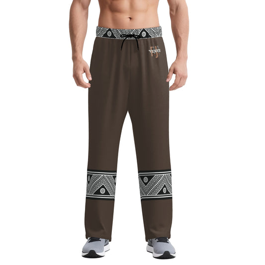 "FijiVibe" (Dark Brown) UPF50+ Men's Outdoor Lightweight Splash Pants