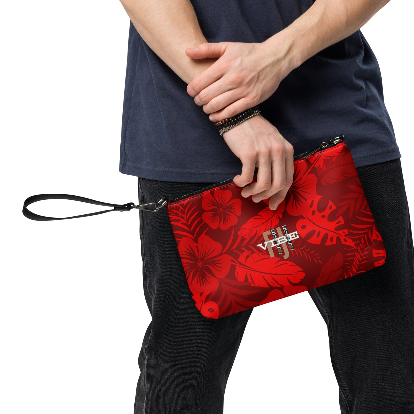 Crossbody bag "Red Floral"