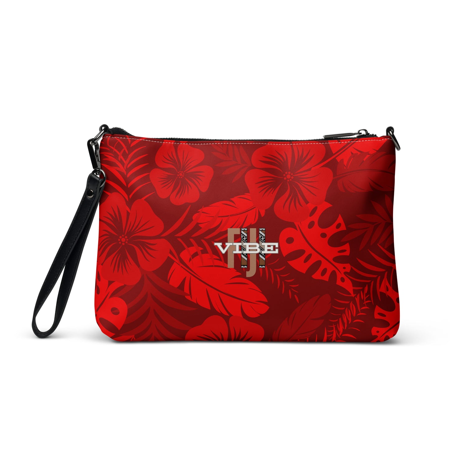 Crossbody bag "Red Floral"