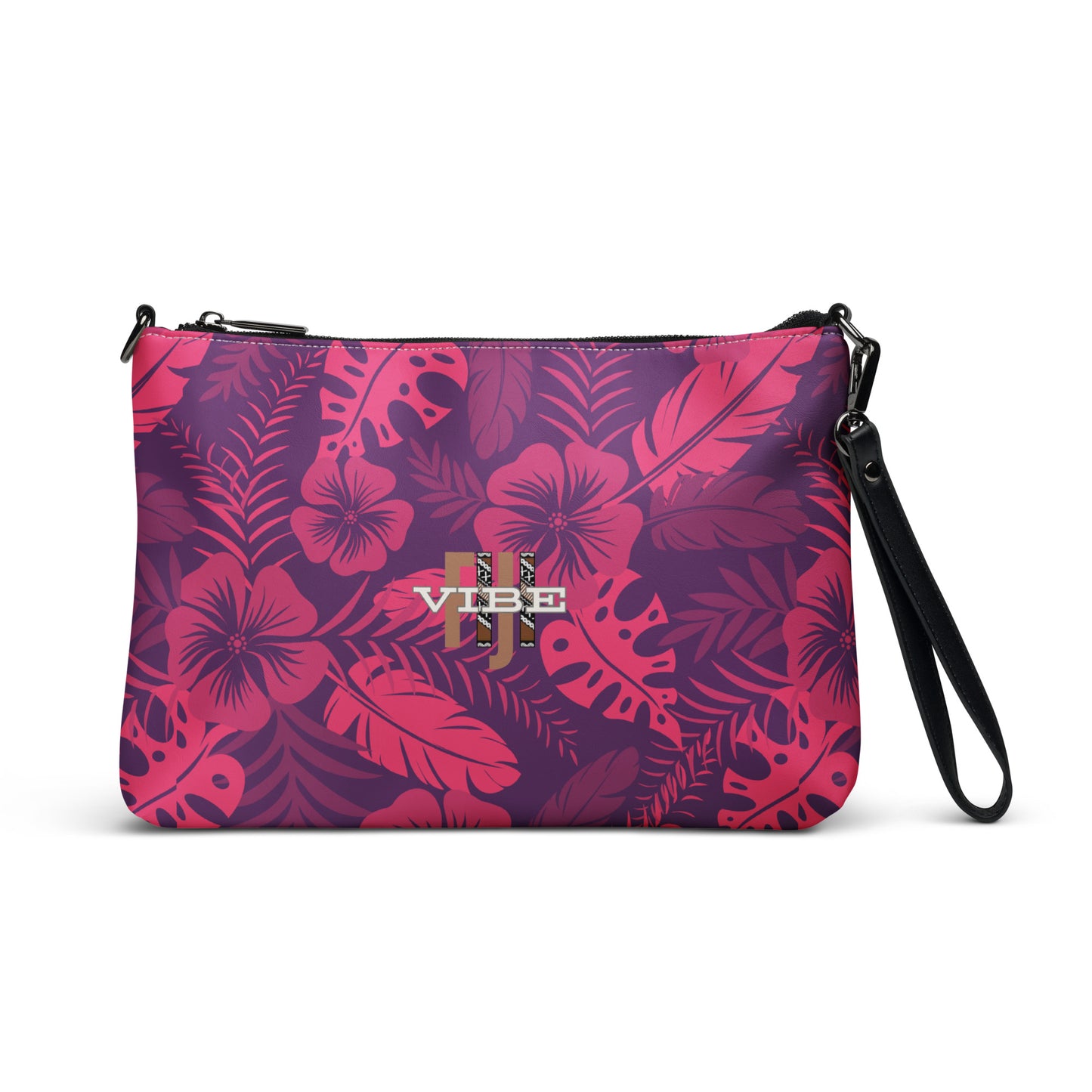 Crossbody bag - "Pink Floral"