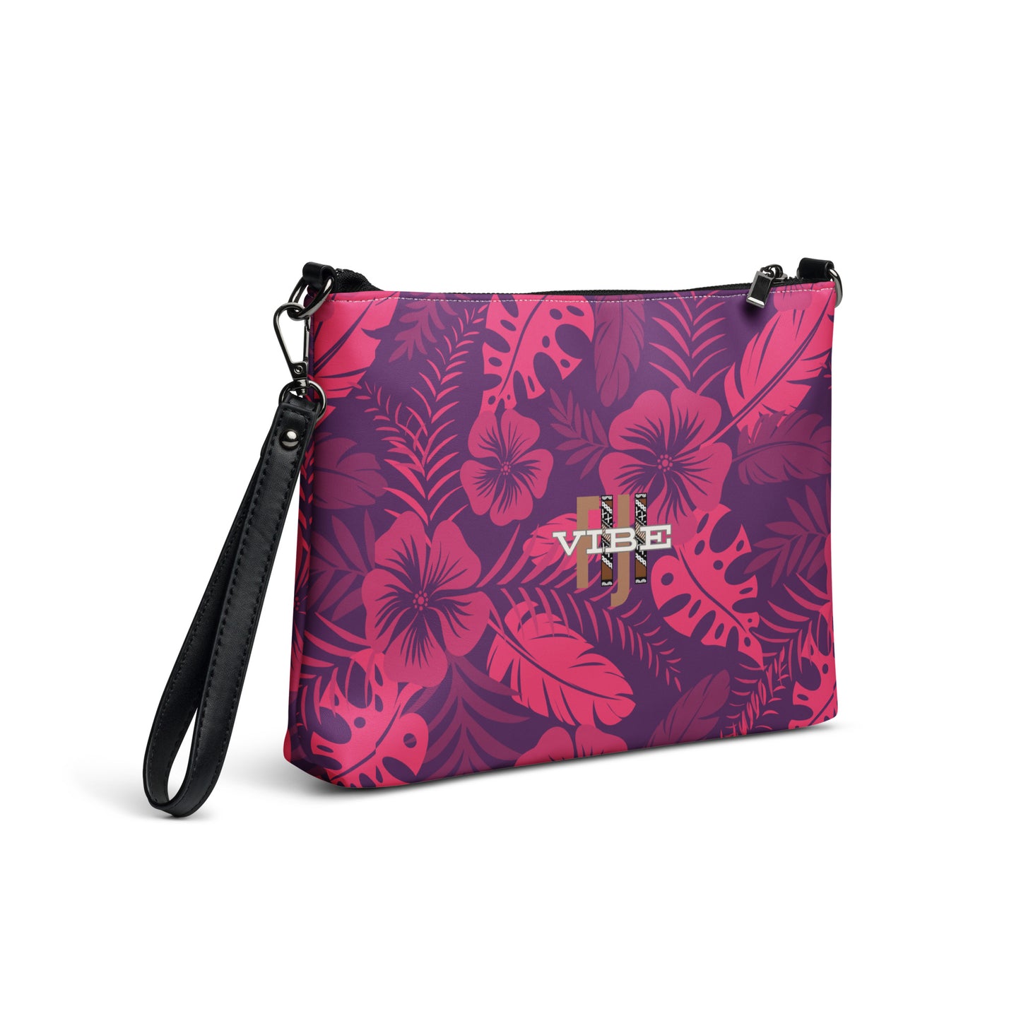 Crossbody bag - "Pink Floral"