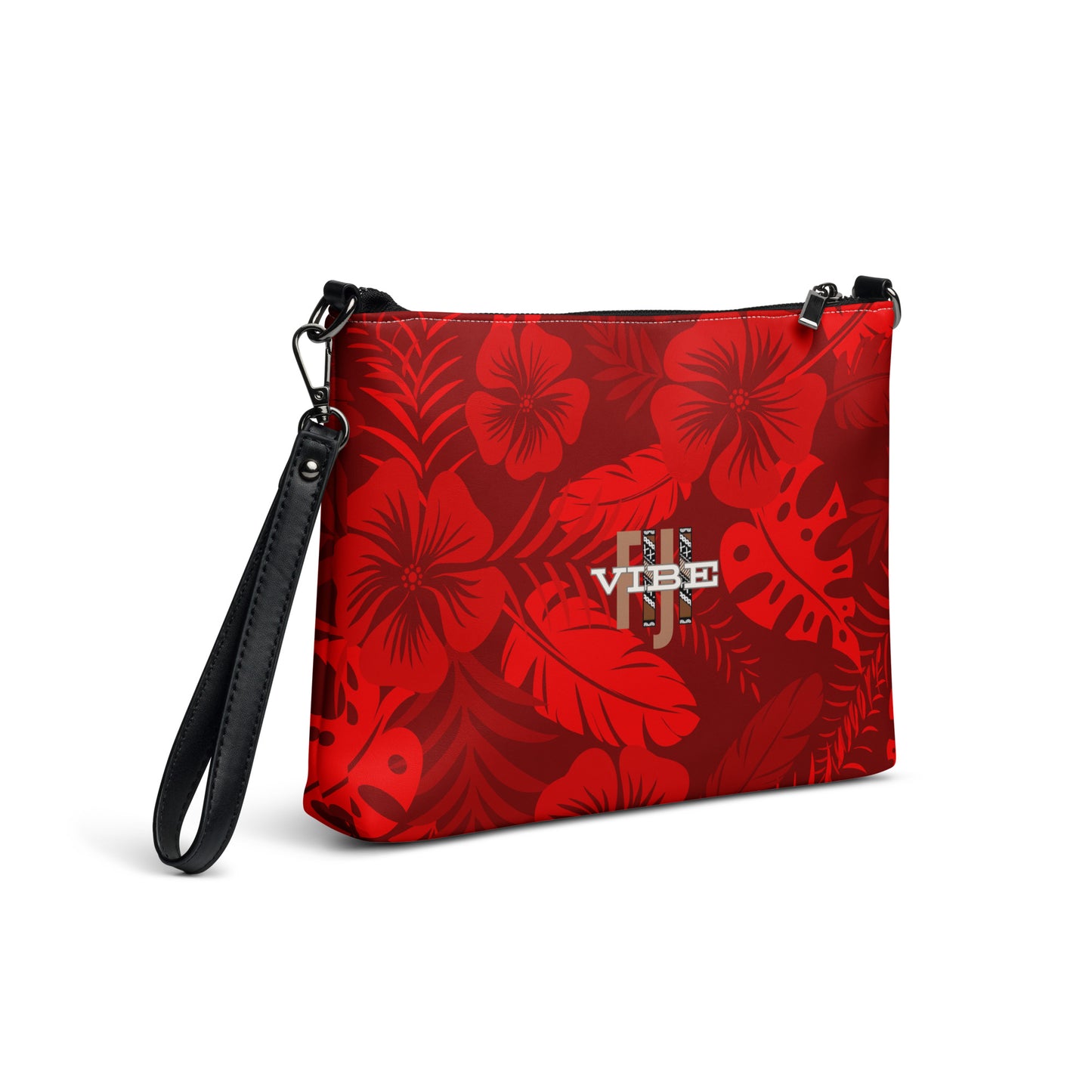 Crossbody bag "Red Floral"