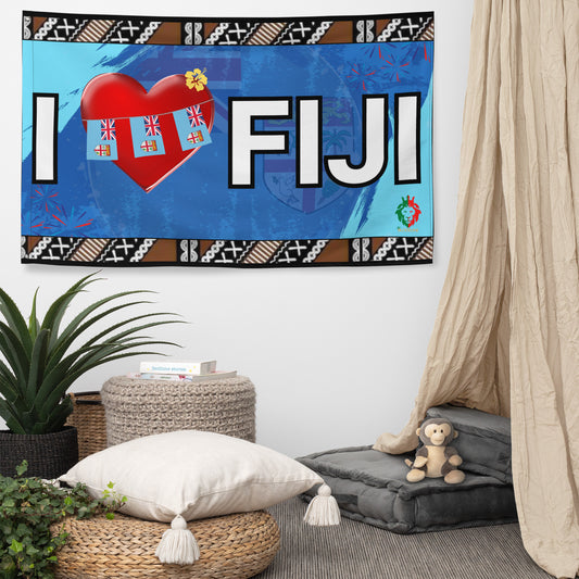 "I Love Fiji" Flag