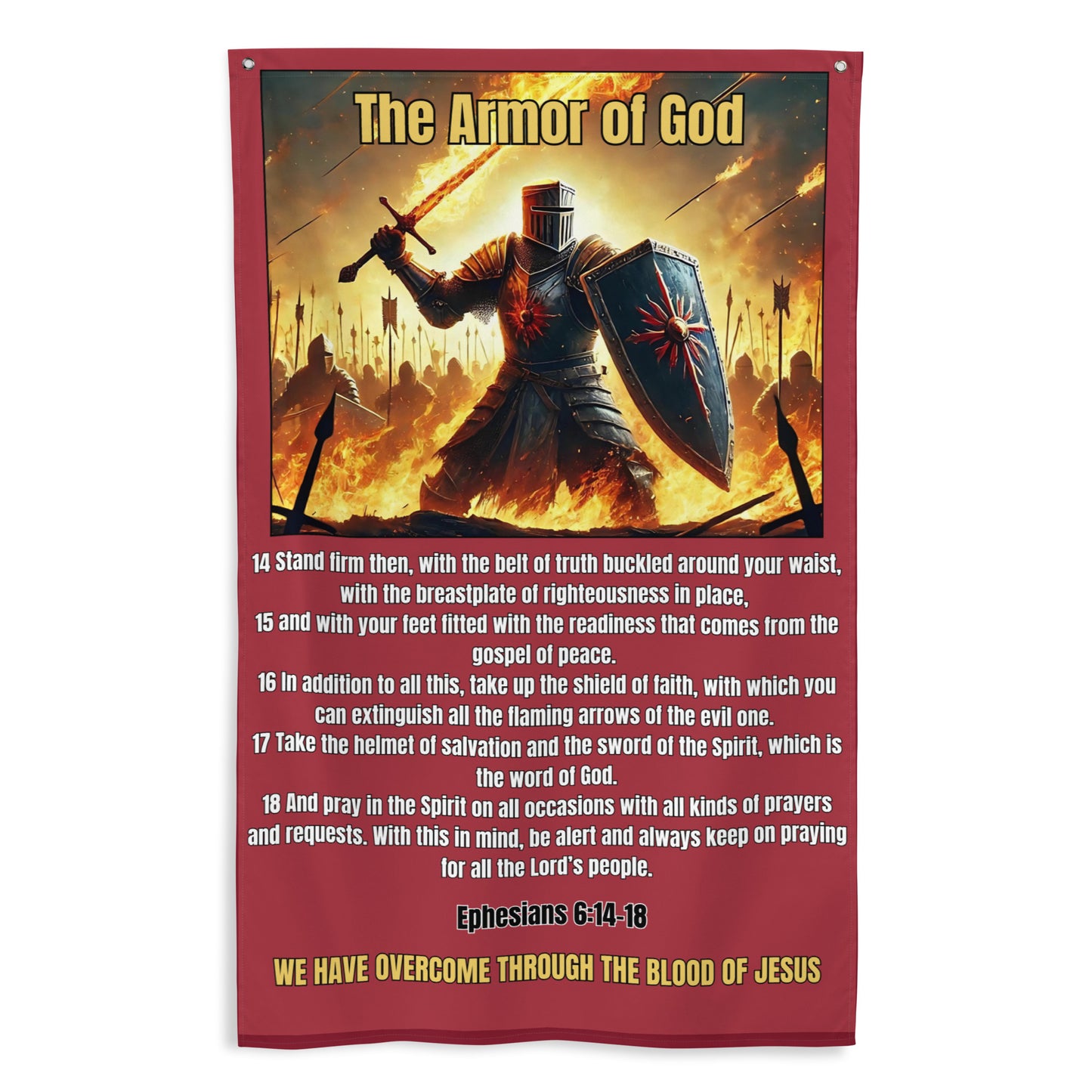 Flag - "The Armor Of God"