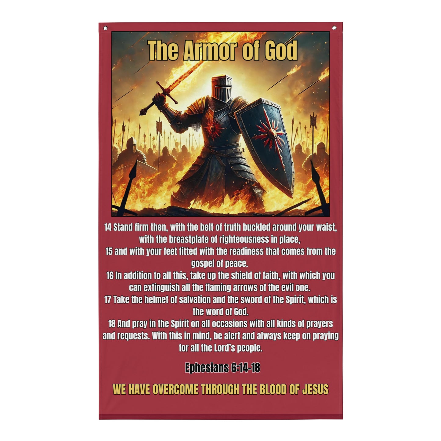 Flag - "The Armor Of God"