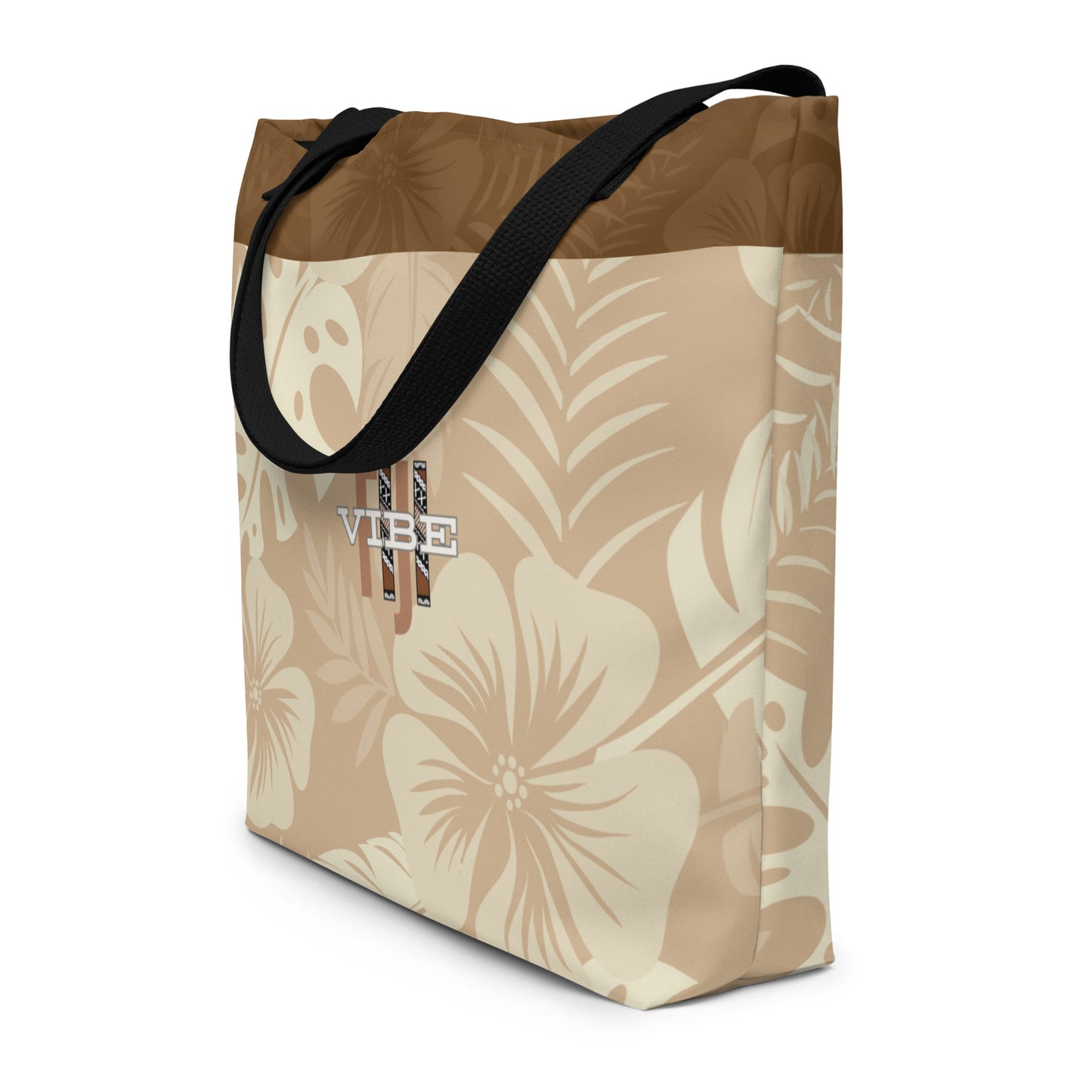 All-Over "The Desert" Print Large Tote Bag