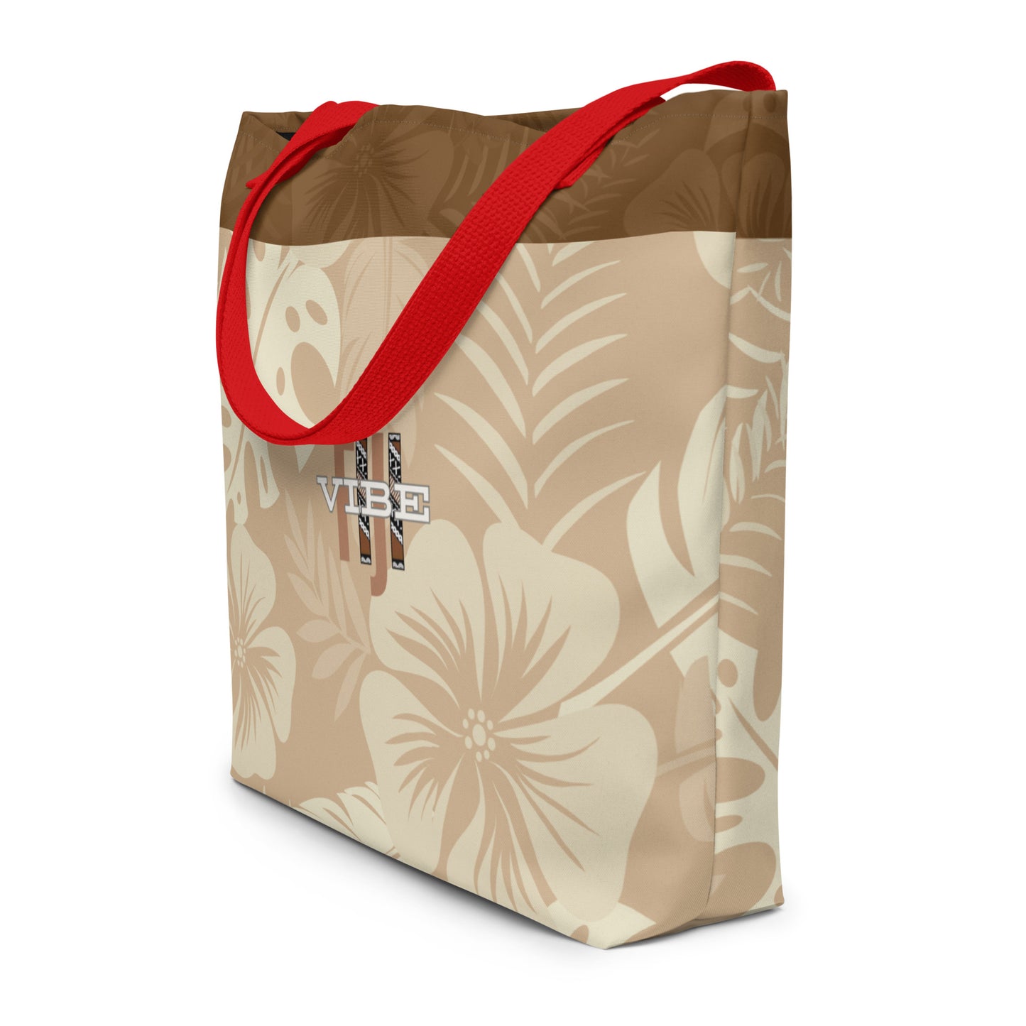 All-Over "The Desert" Print Large Tote Bag