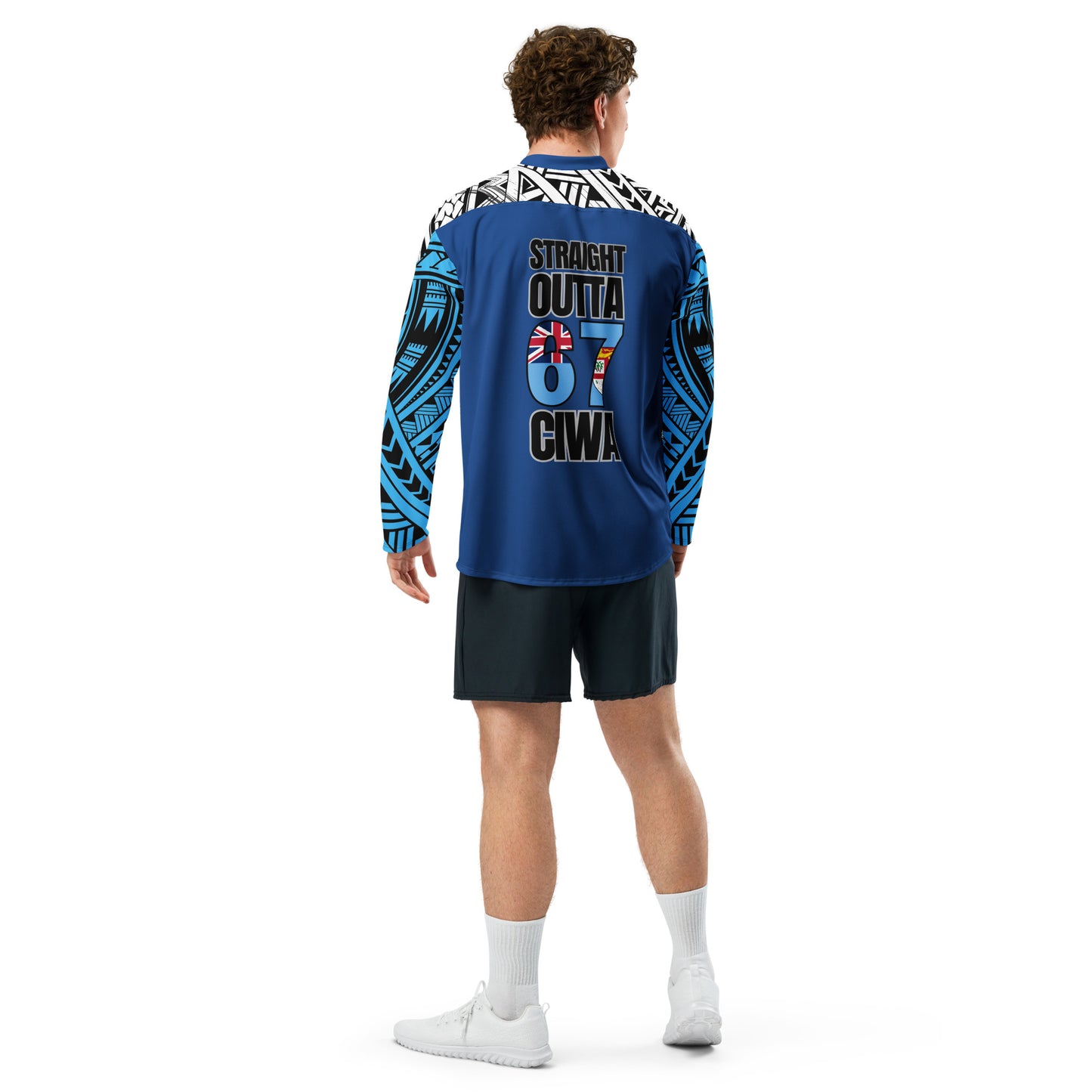 Recycled hockey Fiji fan jersey