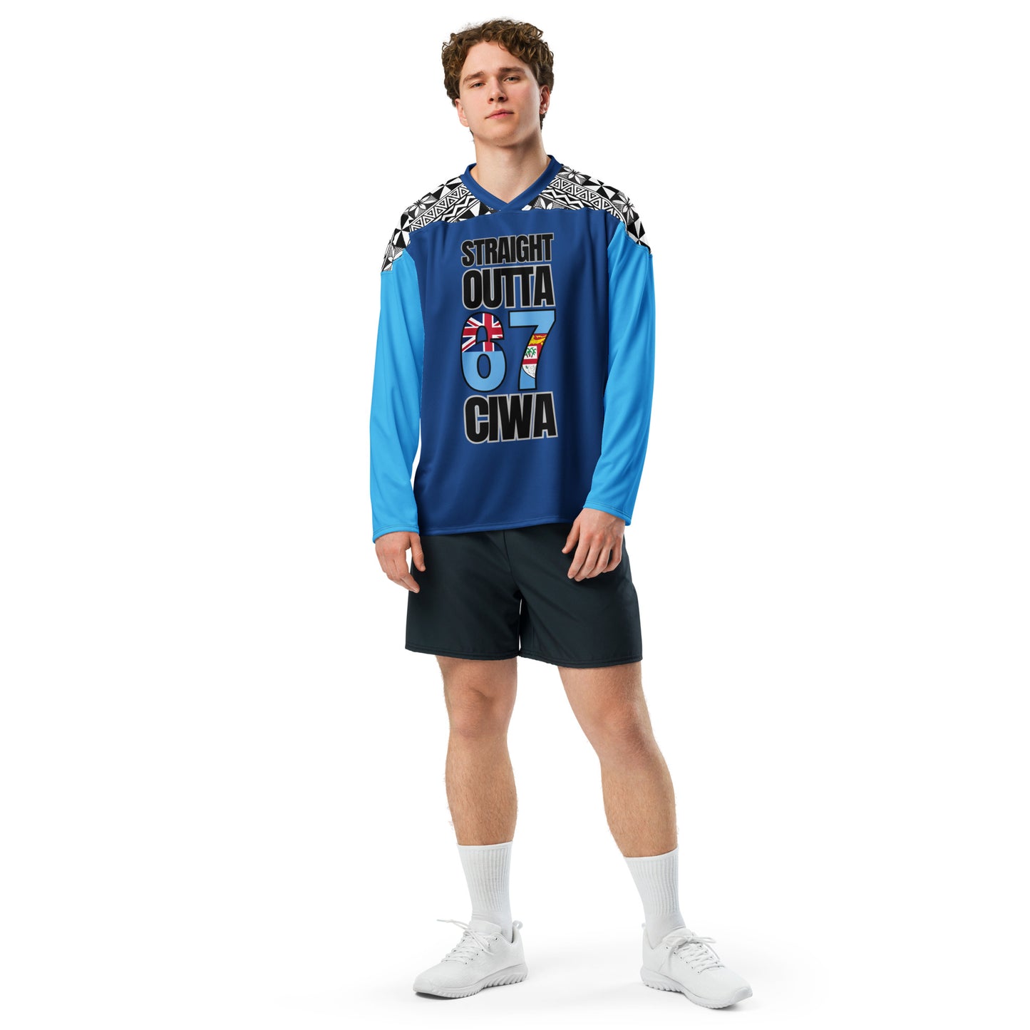 Recycled hockey Fiji fan jersey - Limited Edition