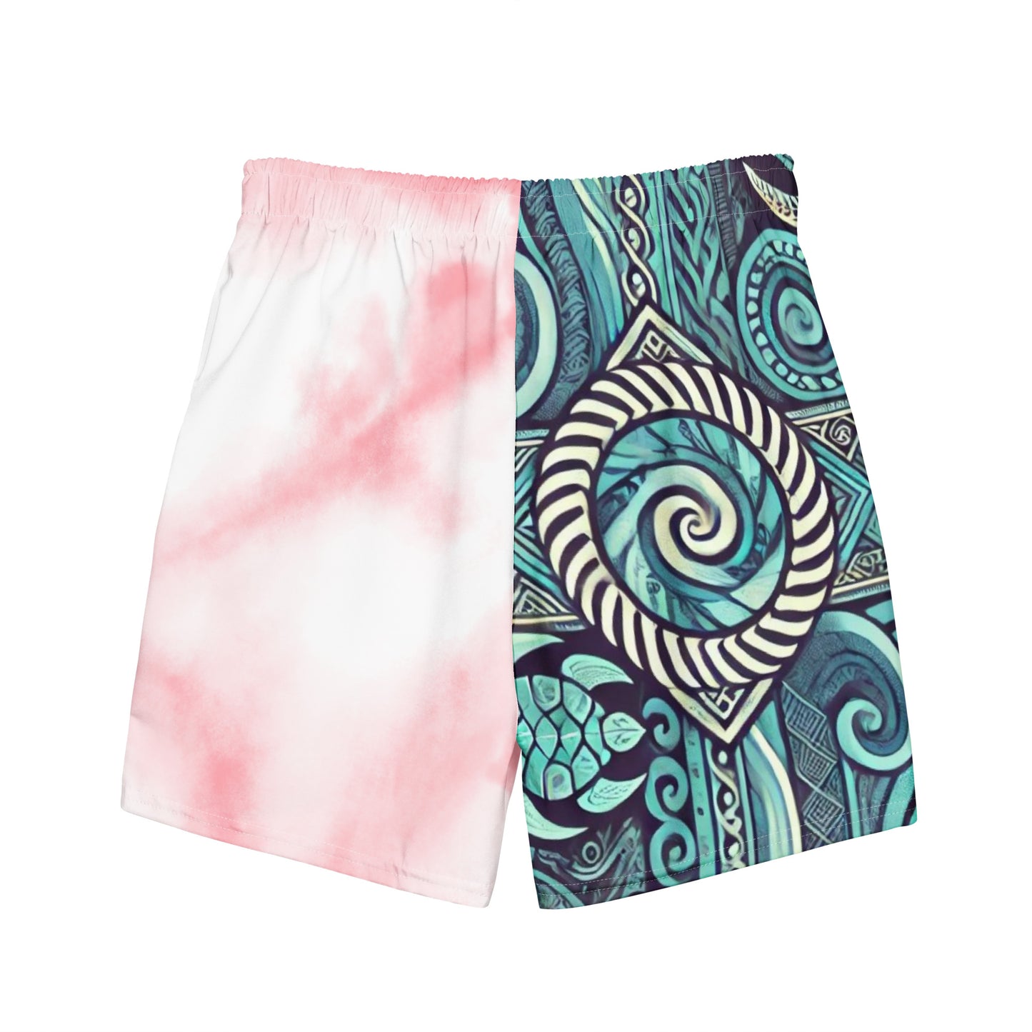 All-Over Print Recycled Swim Trunks