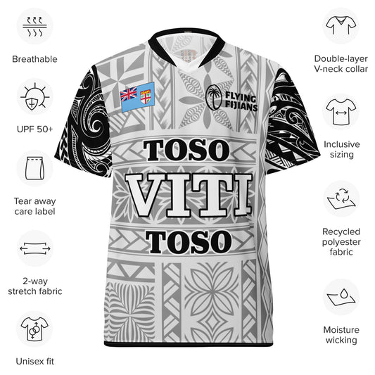 Recycled unisex sports jersey "Toso Viti"