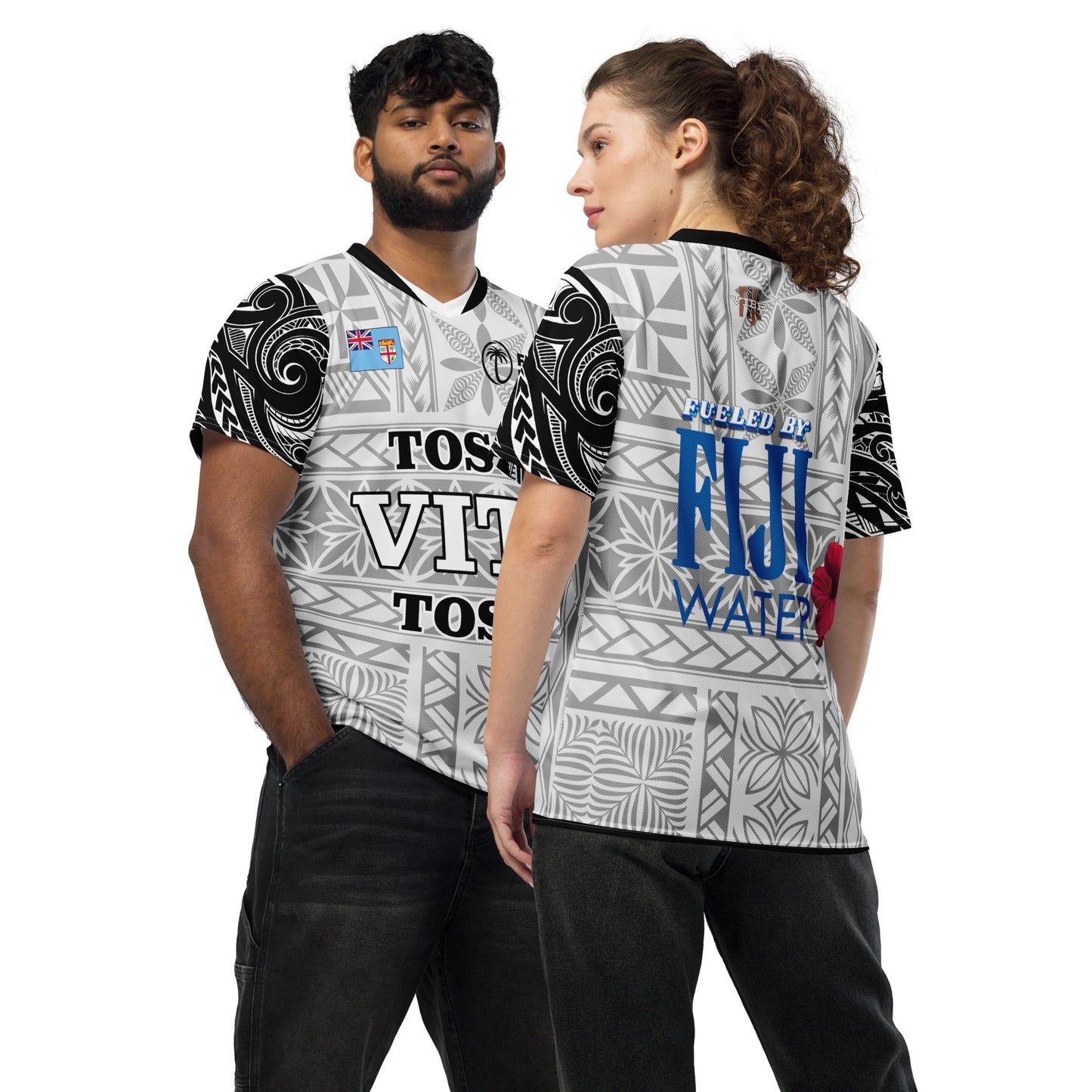 Recycled unisex sports jersey "Toso Viti"