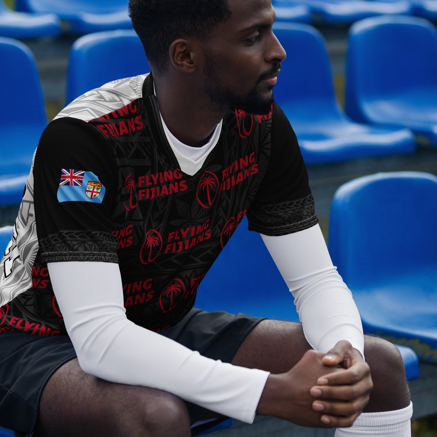 Recycled unisex sports jersey "Flying Fijians"