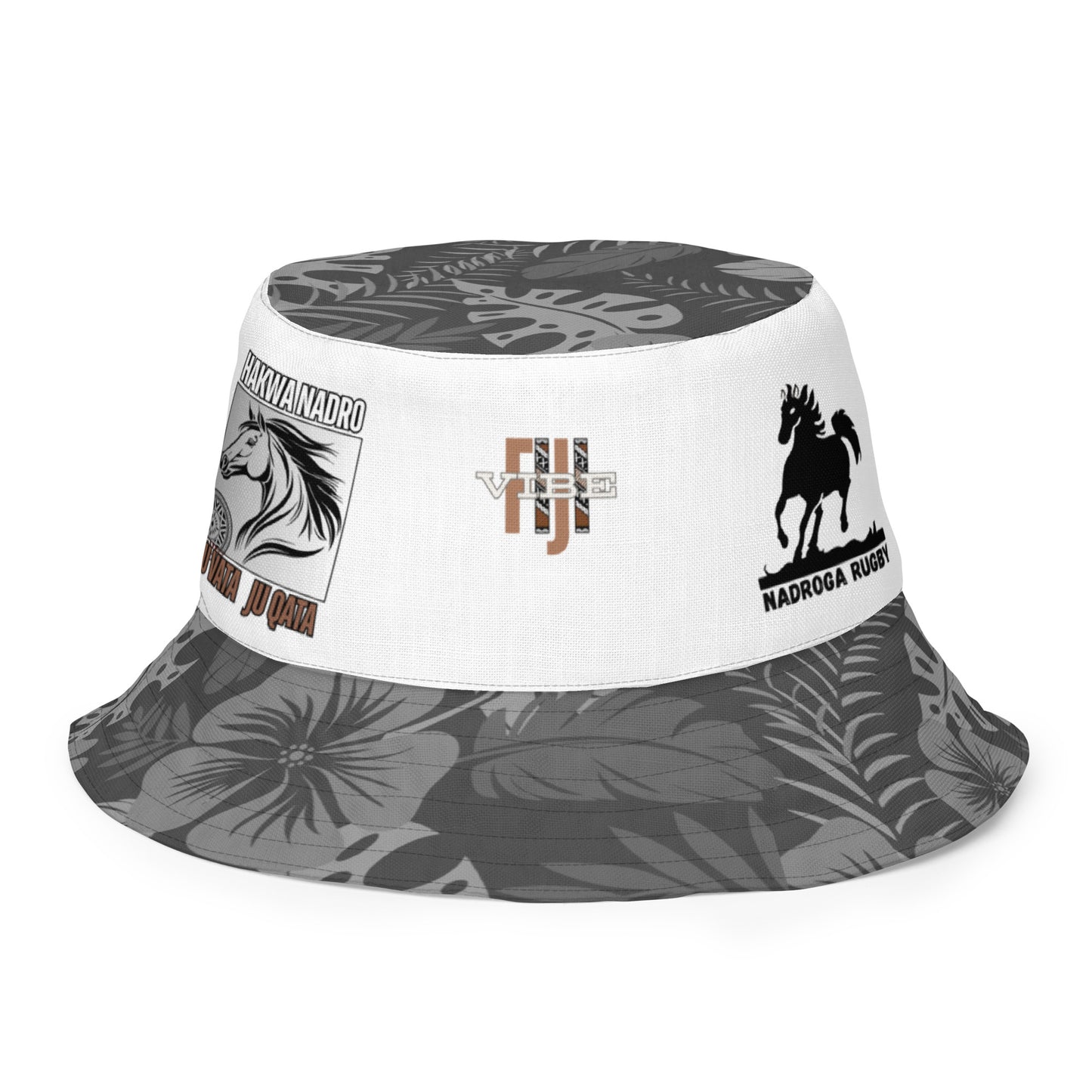 Reversible bucket hat "Hakwa Nadro"