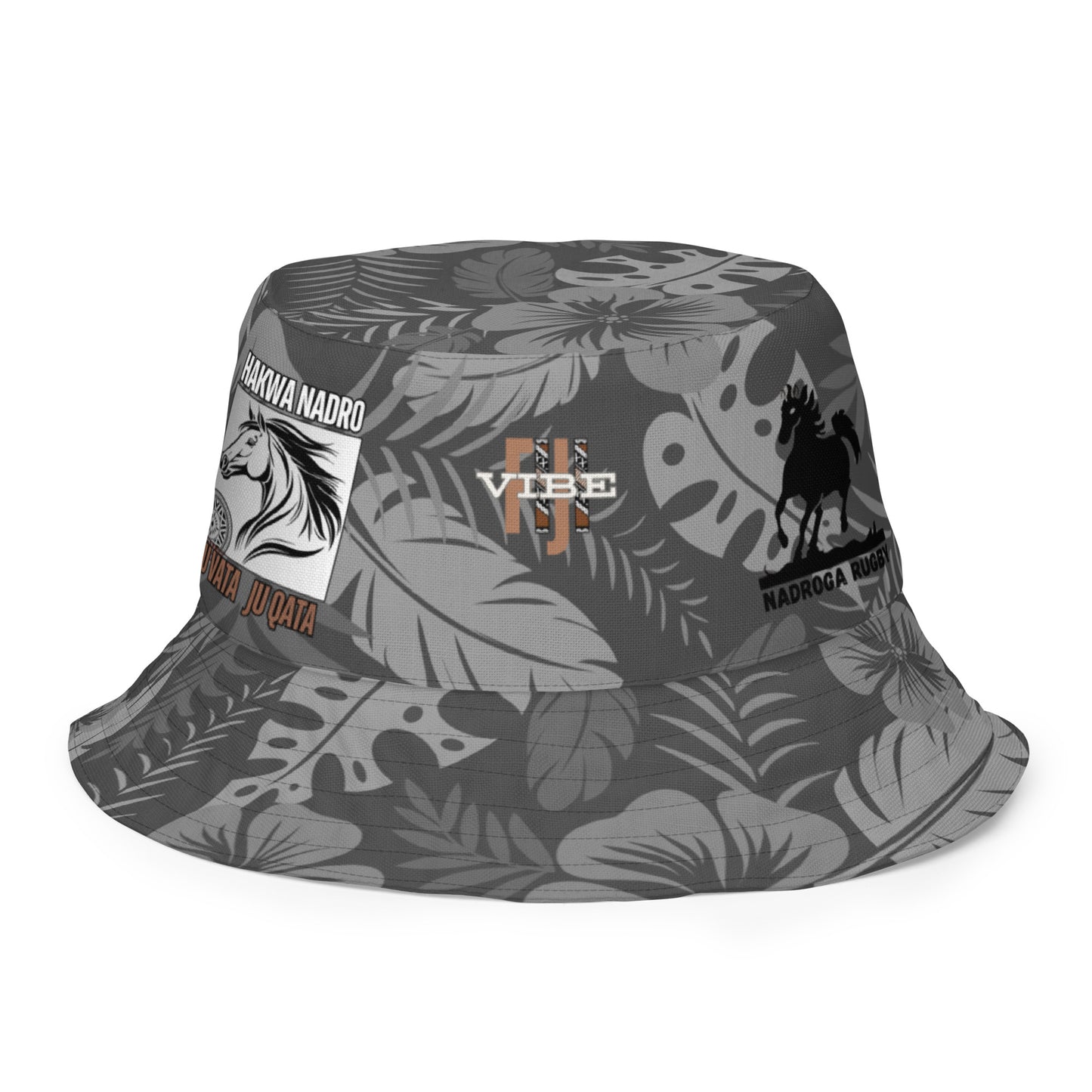 Reversible bucket hat "Hakwa Nadro"