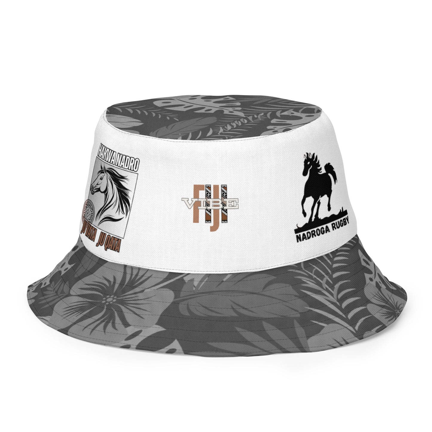 Reversible bucket hat "Hakwa Nadro"