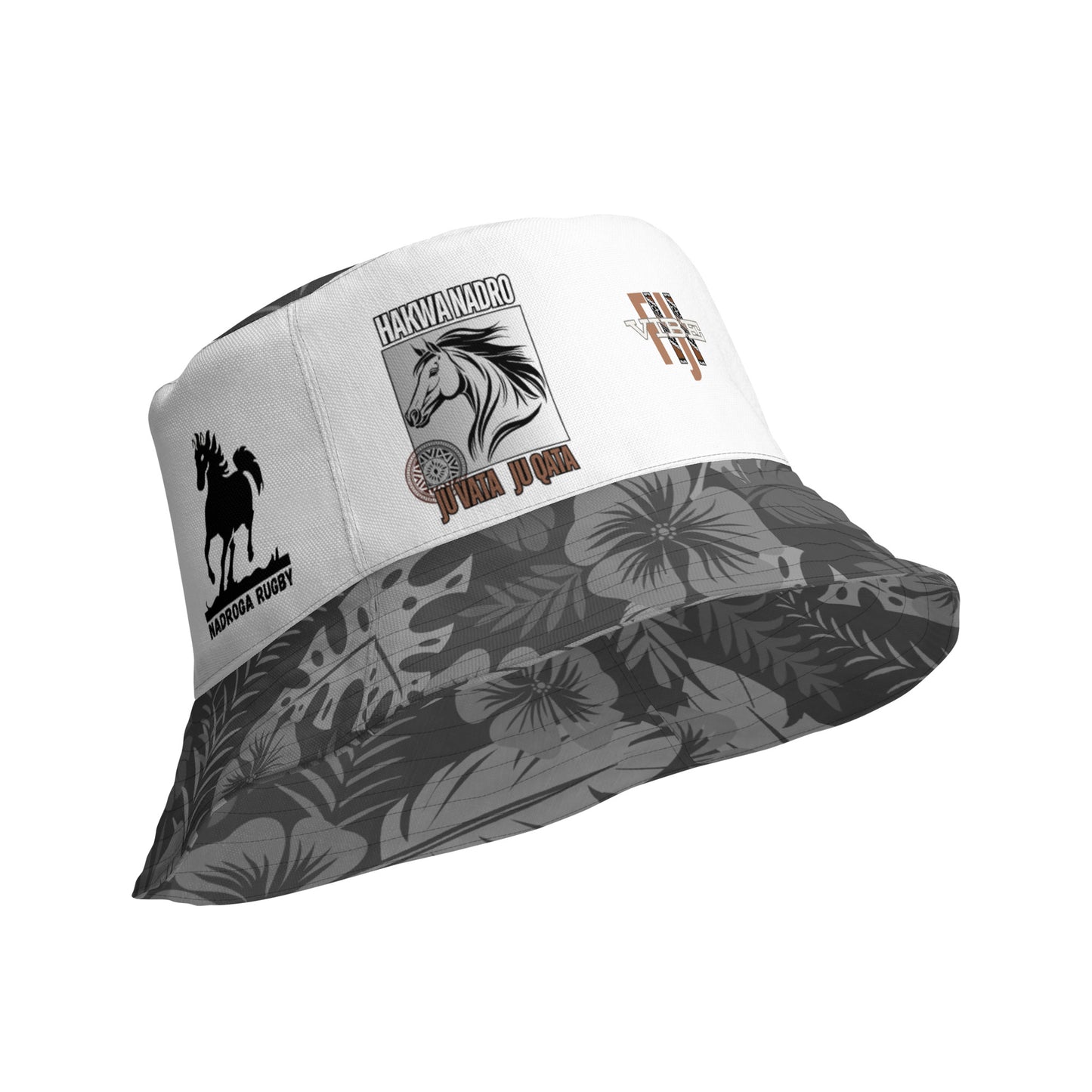 Reversible bucket hat "Hakwa Nadro"