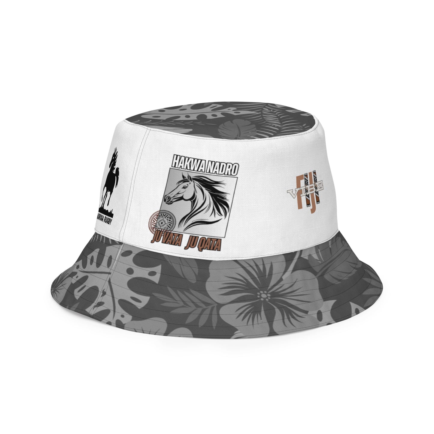 Reversible bucket hat "Hakwa Nadro"