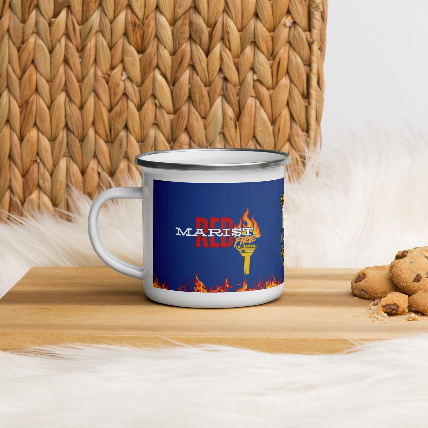 Enamel Mug - "Marist Red Fire"